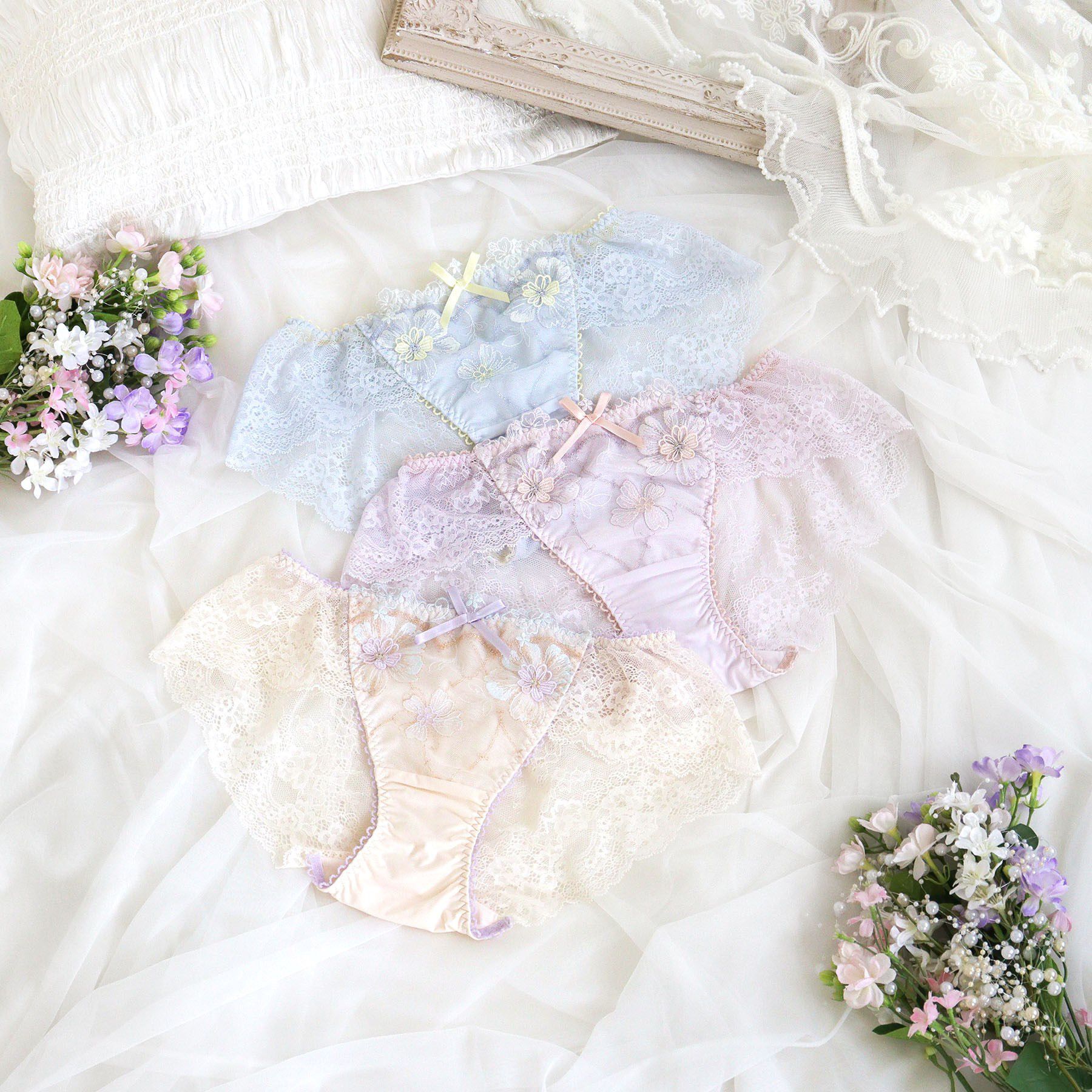 Risa Magli「ヘイリー レースショーツ」|インナー|