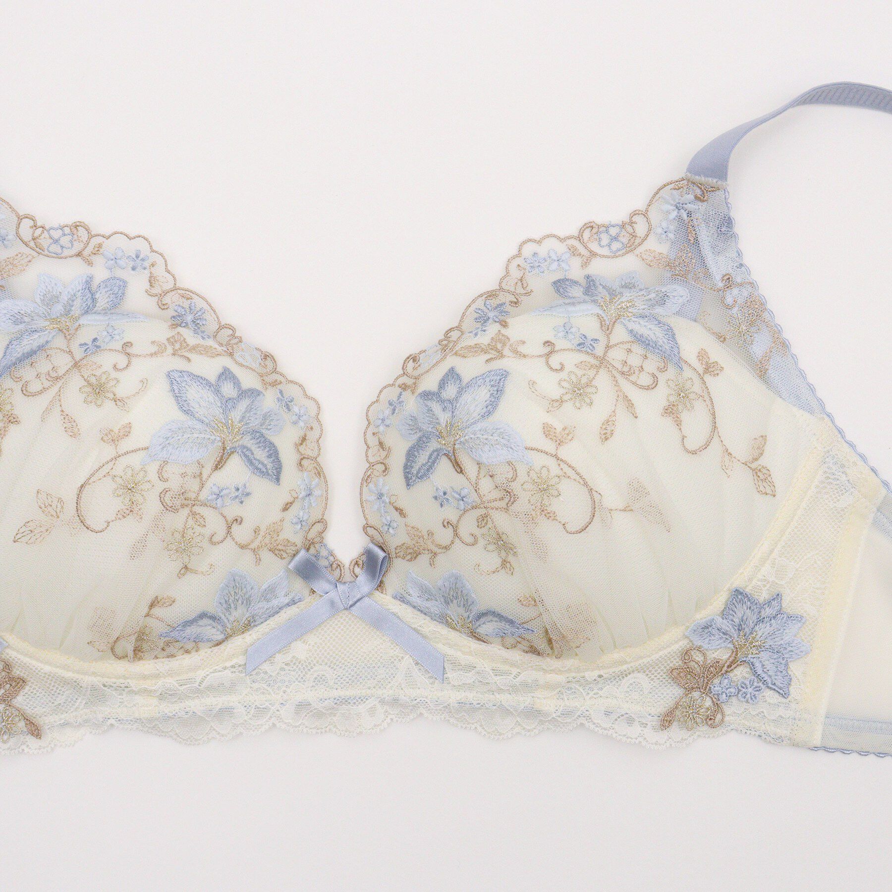 Risa Magli「フルーリ ノンワイヤーブラ (G) ＜メロフィータイプ＞」|インナー|