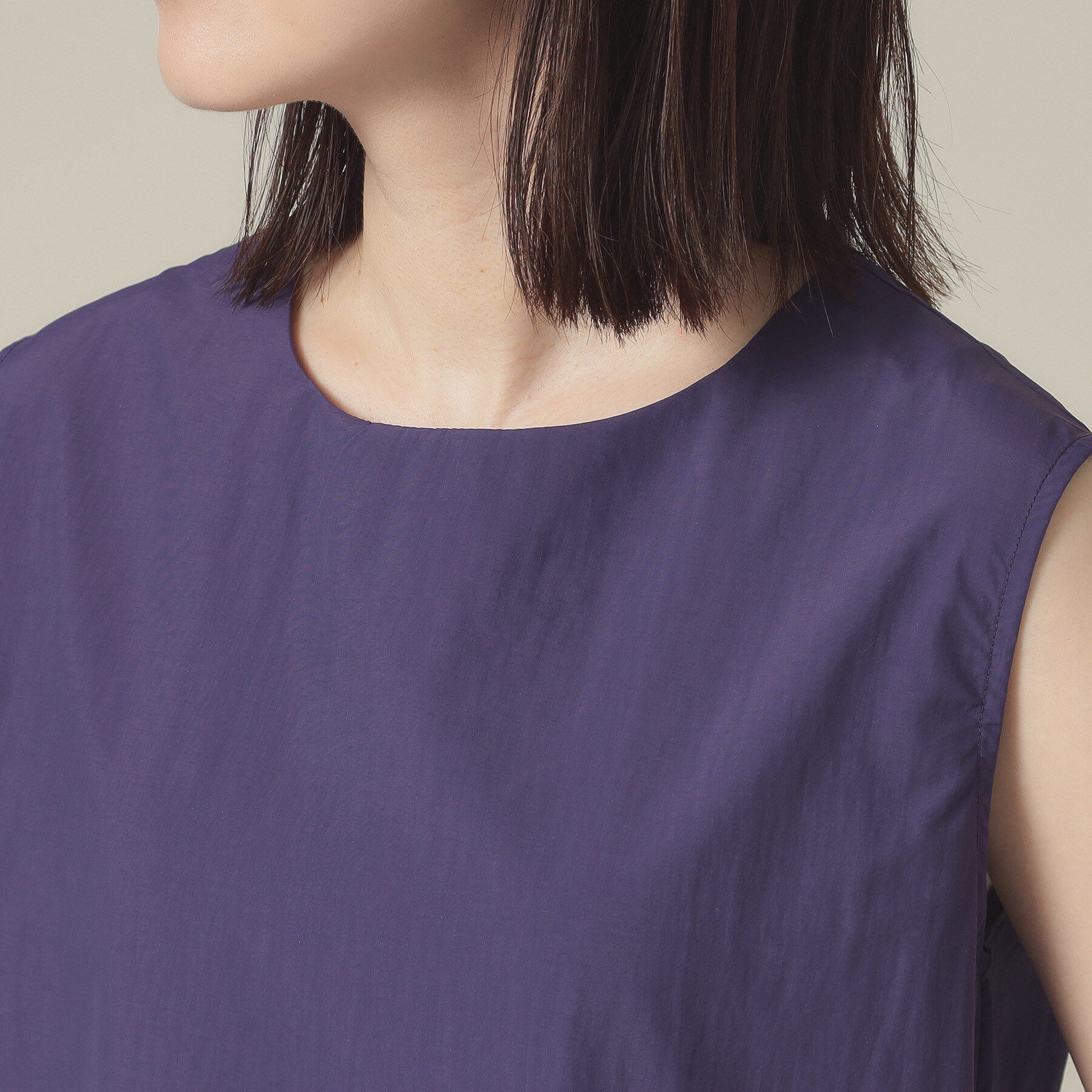 ITS&rsquo;DEMO「【撥水／洗濯機OK】ペプラムワンピース＜旅服シリーズ＞」|ワンピース|