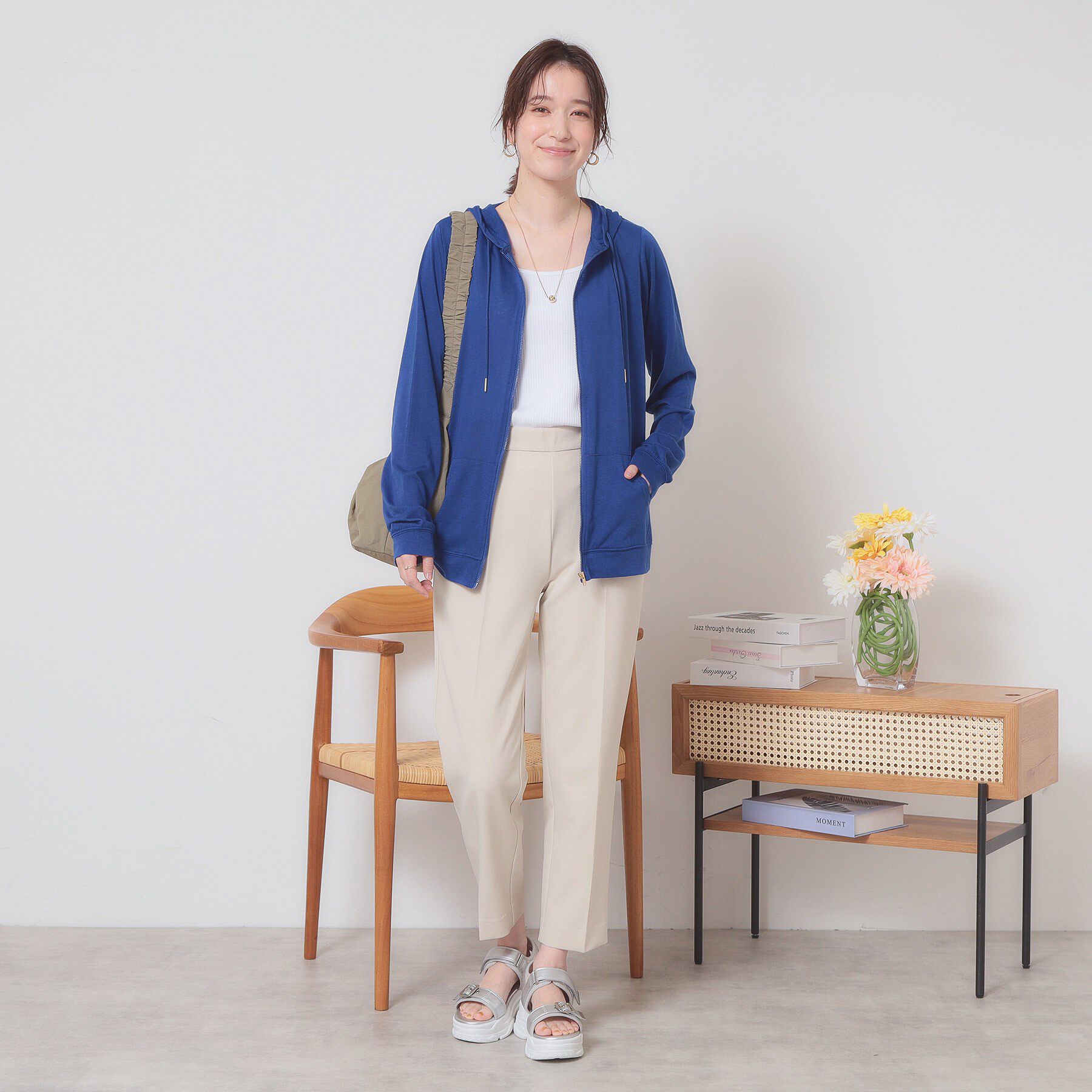 ITS&rsquo;DEMO「【定番人気／手洗い可／M・L展開】UVカットパーカ」|パーカー|