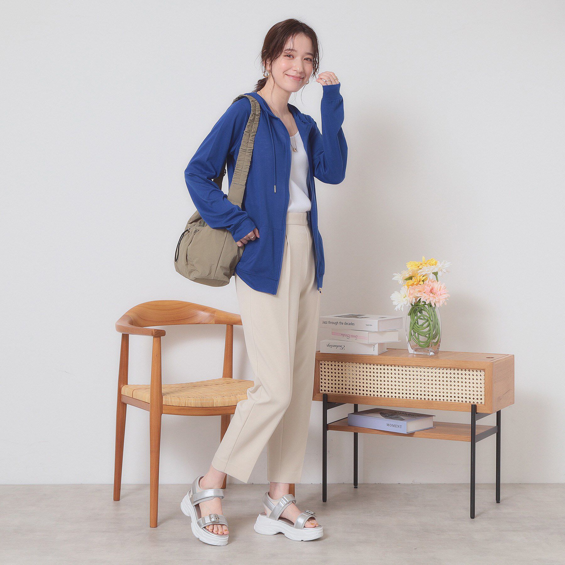 ITS&rsquo;DEMO「【定番人気／手洗い可／M・L展開】UVカットパーカ」|パーカー|