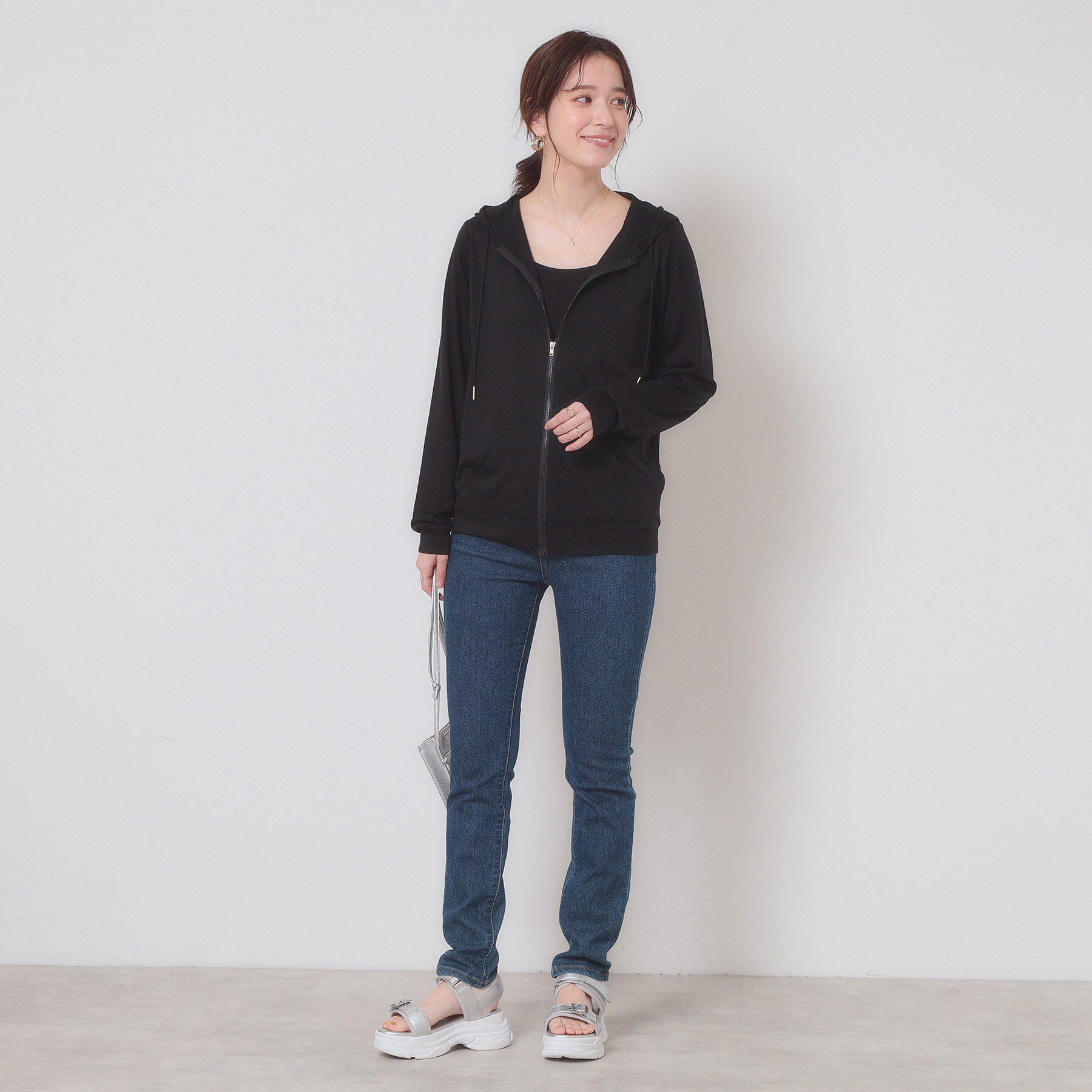 ITS&rsquo;DEMO「【定番人気／手洗い可／M・L展開】UVカットパーカ」|パーカー|