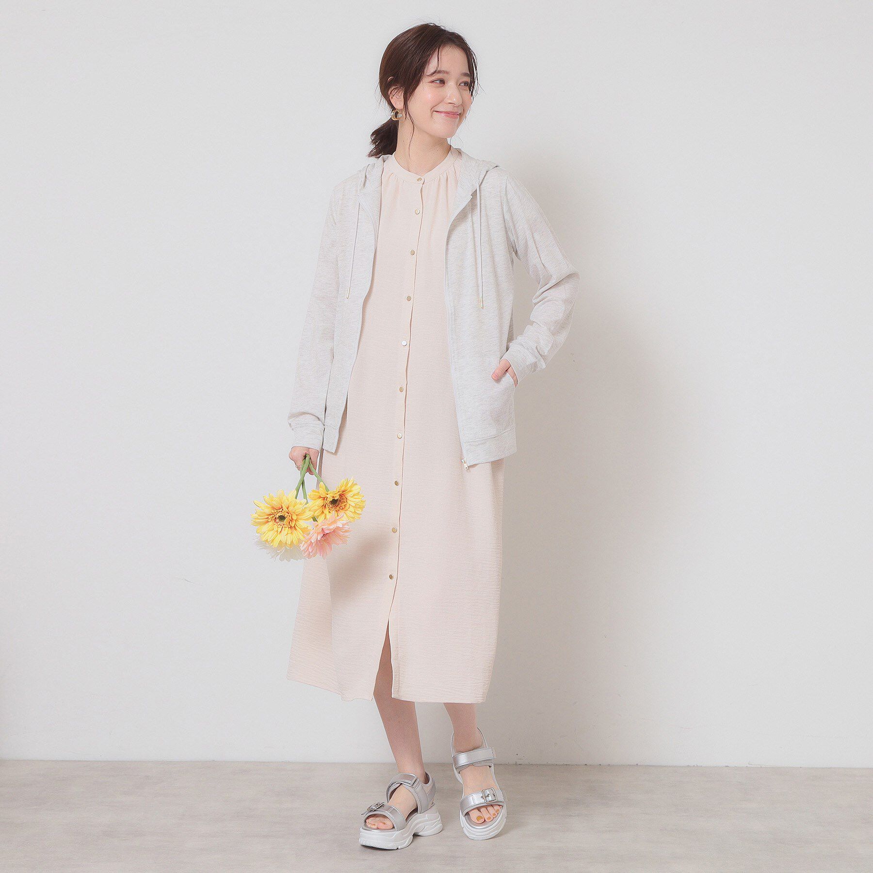 ITS&rsquo;DEMO「【定番人気／手洗い可／M・L展開】UVカットパーカ」|パーカー|