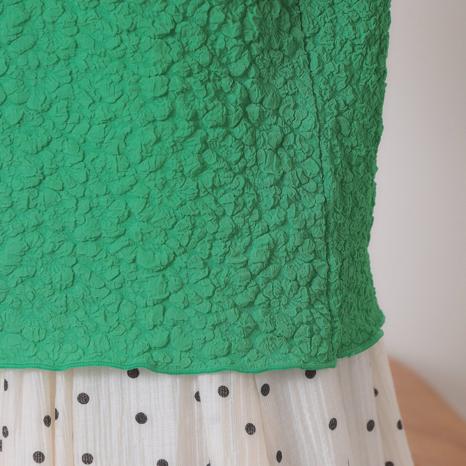 ITS&rsquo;DEMO「【手洗い可】ふくれジャカードプルオーバー」|Tシャツ・カットソー|