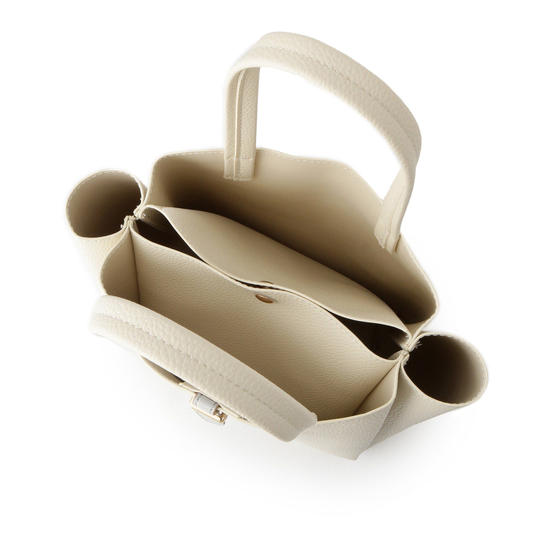 ITS&rsquo;DEMO「ベルト三層ミニトート」|ハンドバッグ|