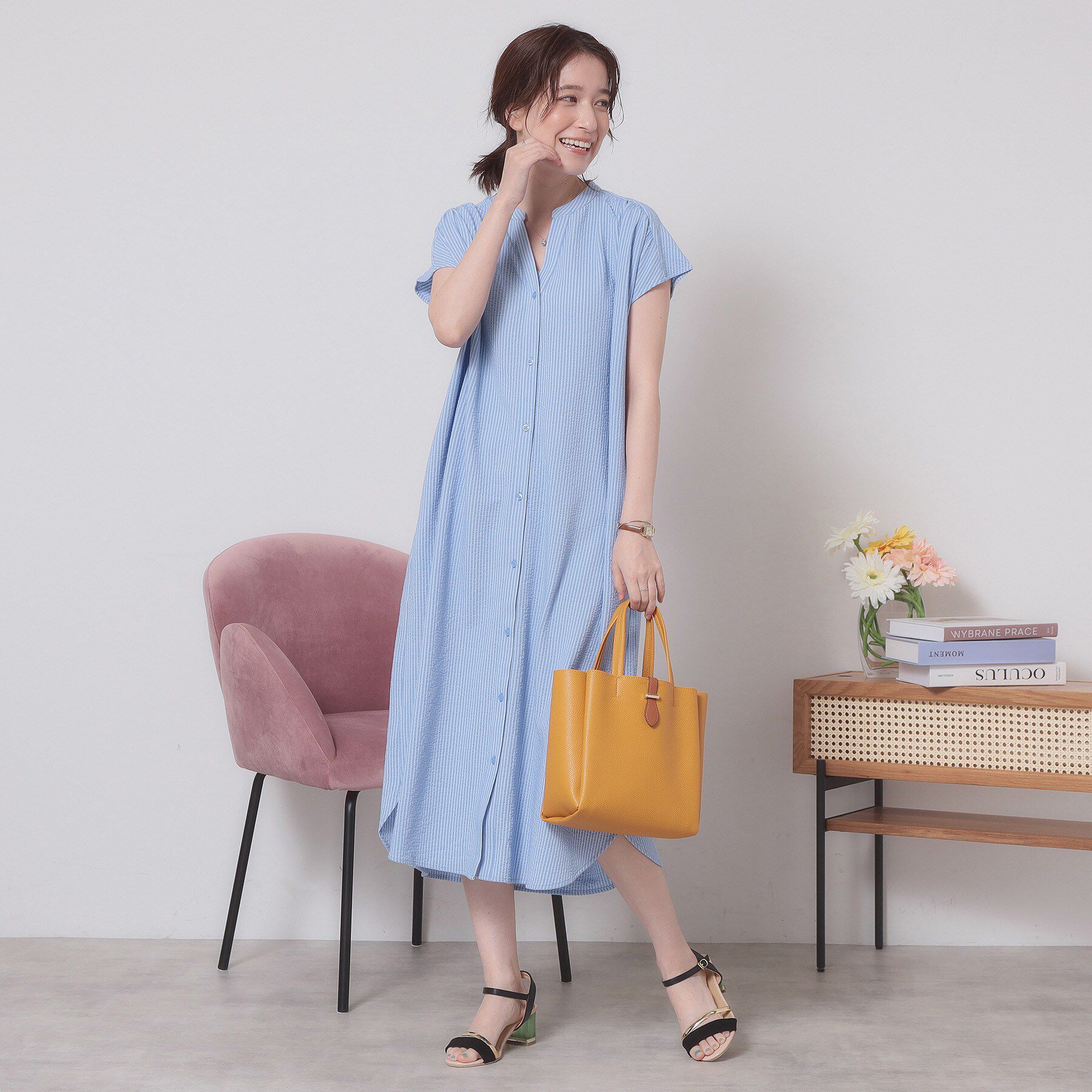 ITS&rsquo;DEMO「ベルト三層ミニトート」|ハンドバッグ|