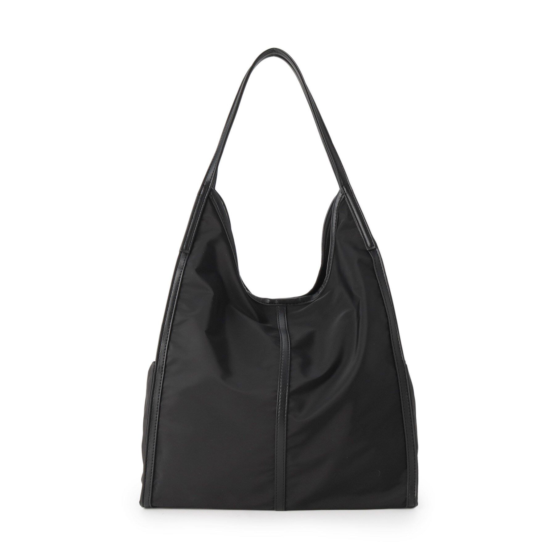 ITS&rsquo;DEMO「【A4対応／9ポケット】合皮パイピング多ポケトート」|トートバッグ|