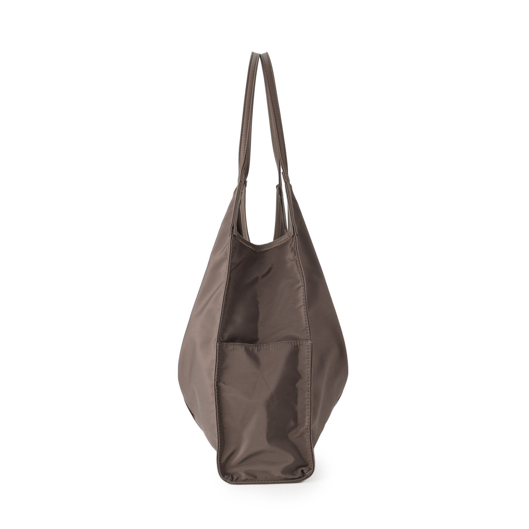 ITS&rsquo;DEMO「【A4対応／9ポケット】合皮パイピング多ポケトート」|トートバッグ|