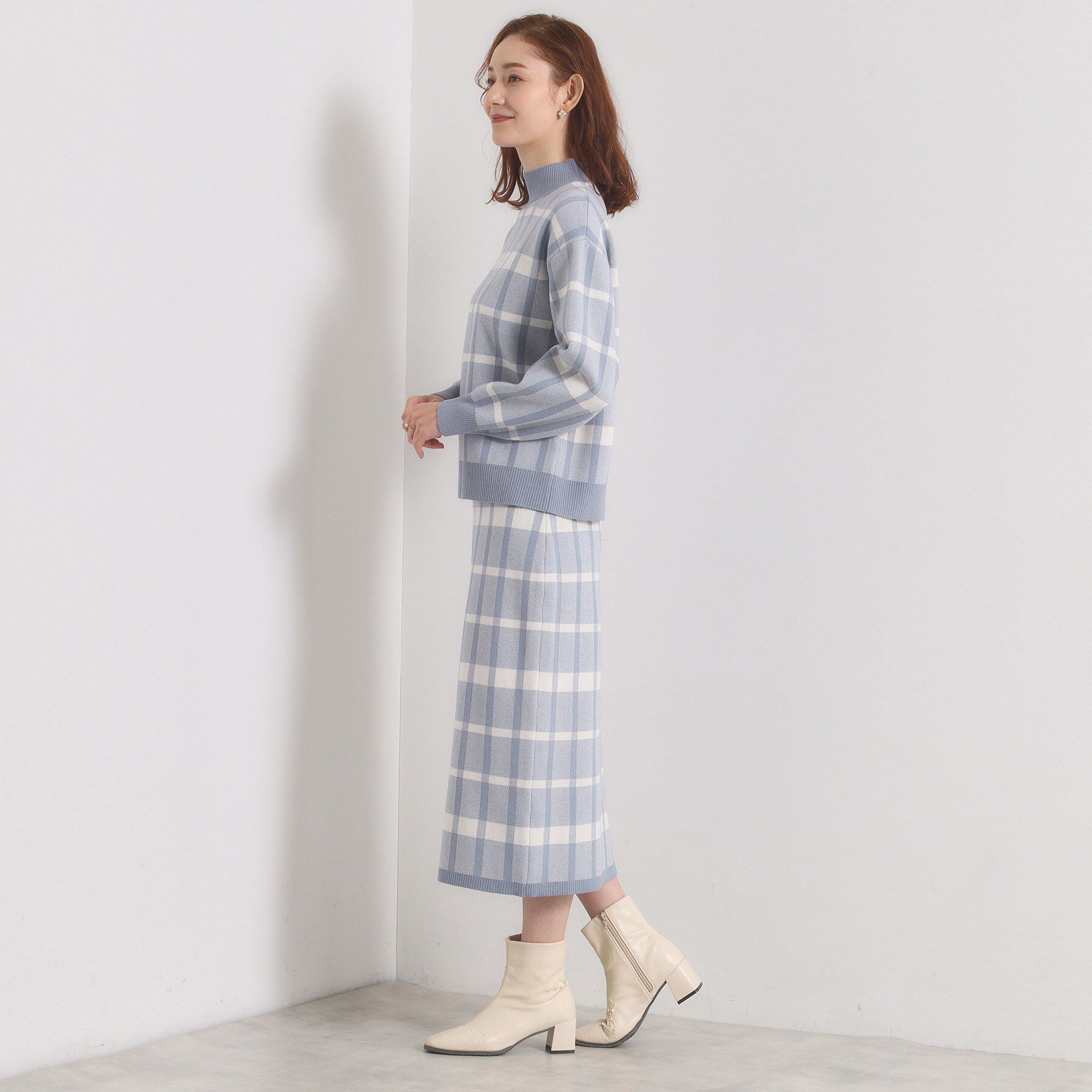 ITS&rsquo;DEMO「【手洗い可】タイトスカートニットセットアップ」|スーツ|