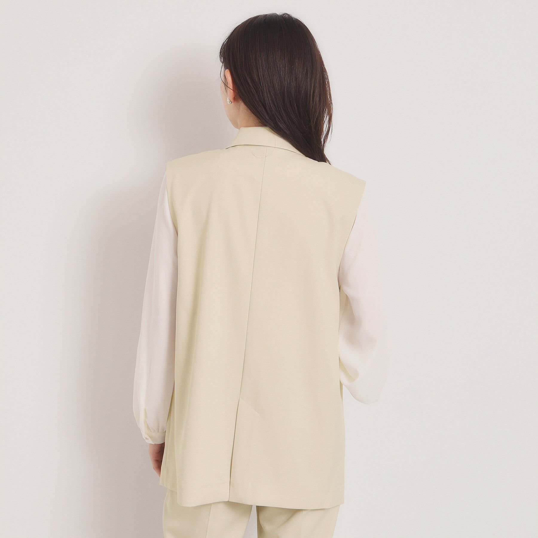 ITS&rsquo;DEMO「【入卒／洗濯機OK／イージーケア】ツイルストレッチジレ」|ベスト・ジレ|