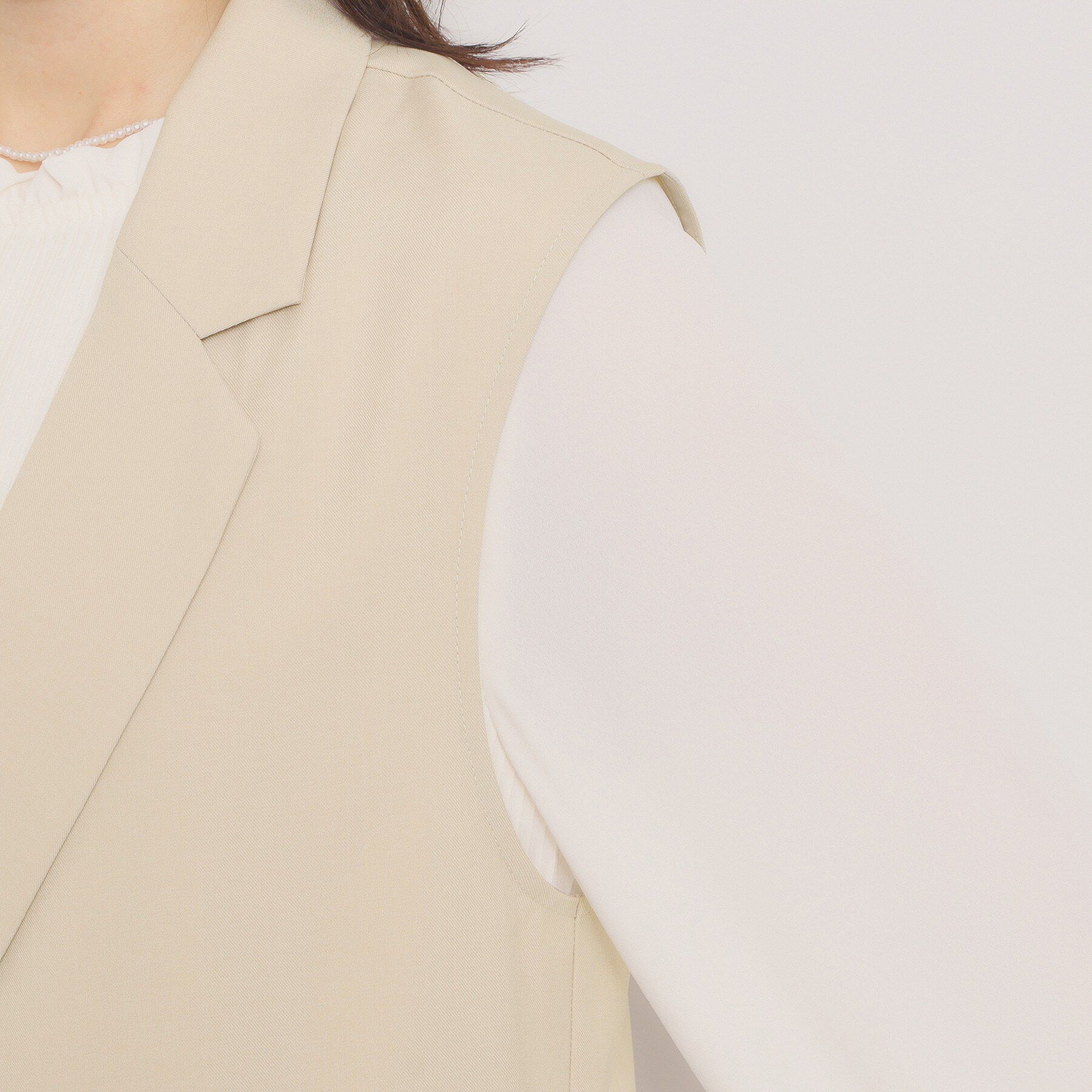 ITS&rsquo;DEMO「【入卒／洗濯機OK／イージーケア】ツイルストレッチジレ」|ベスト・ジレ|