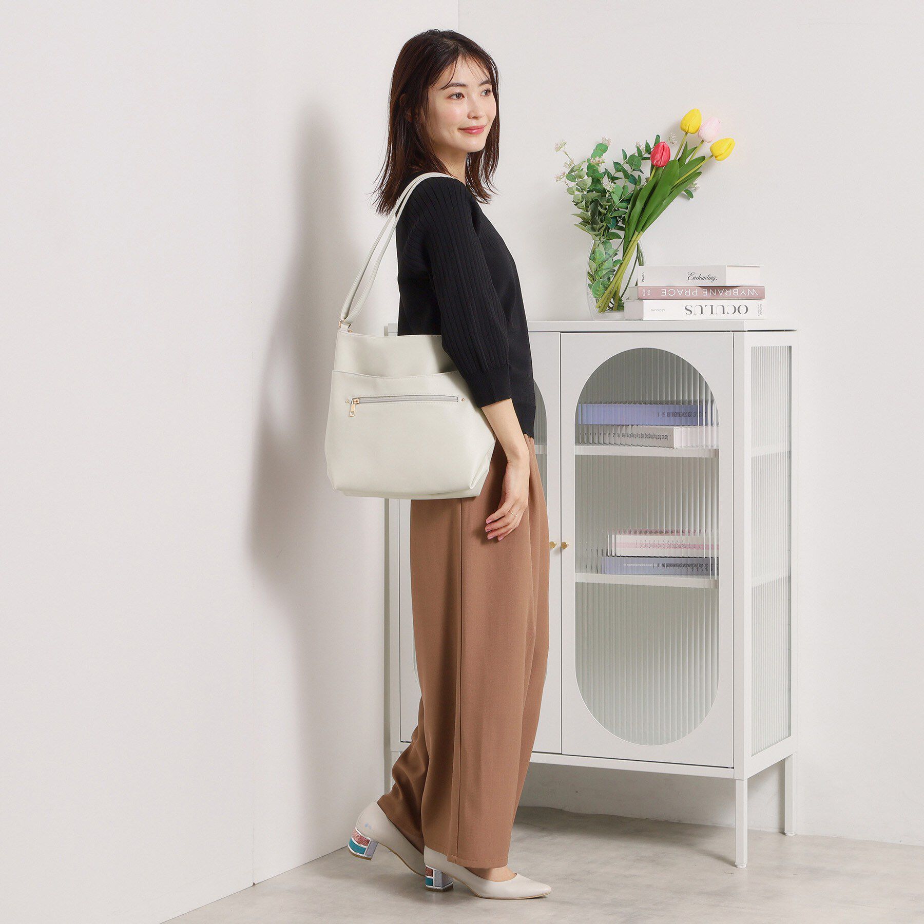 ITS&rsquo;DEMO「合皮縦型ショルダー」|ショルダー・メッセンジャー|