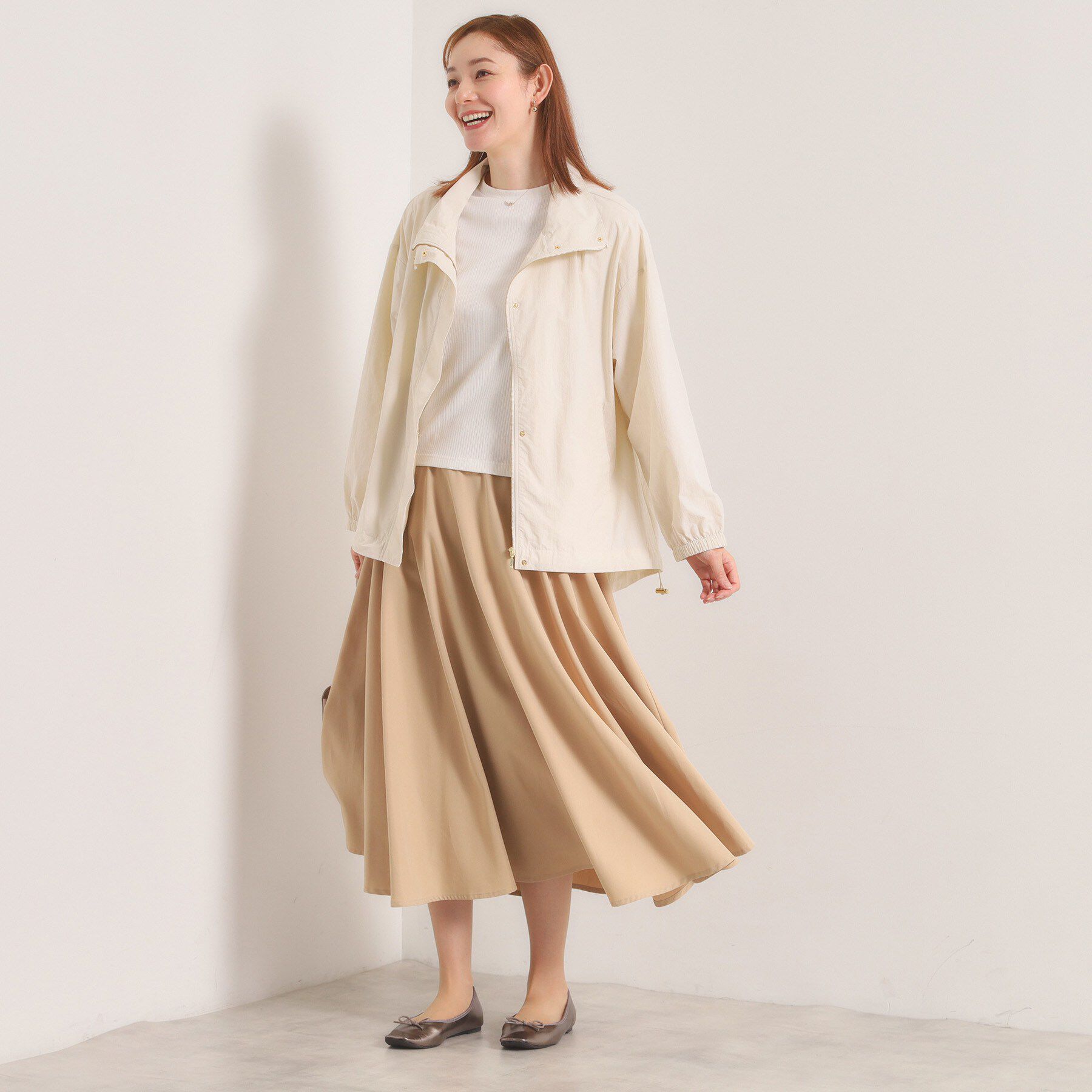 ITS&rsquo;DEMO「【手洗い可／シルエット調整可】ナイロンマンパ」|ブルゾン・スタジャン|