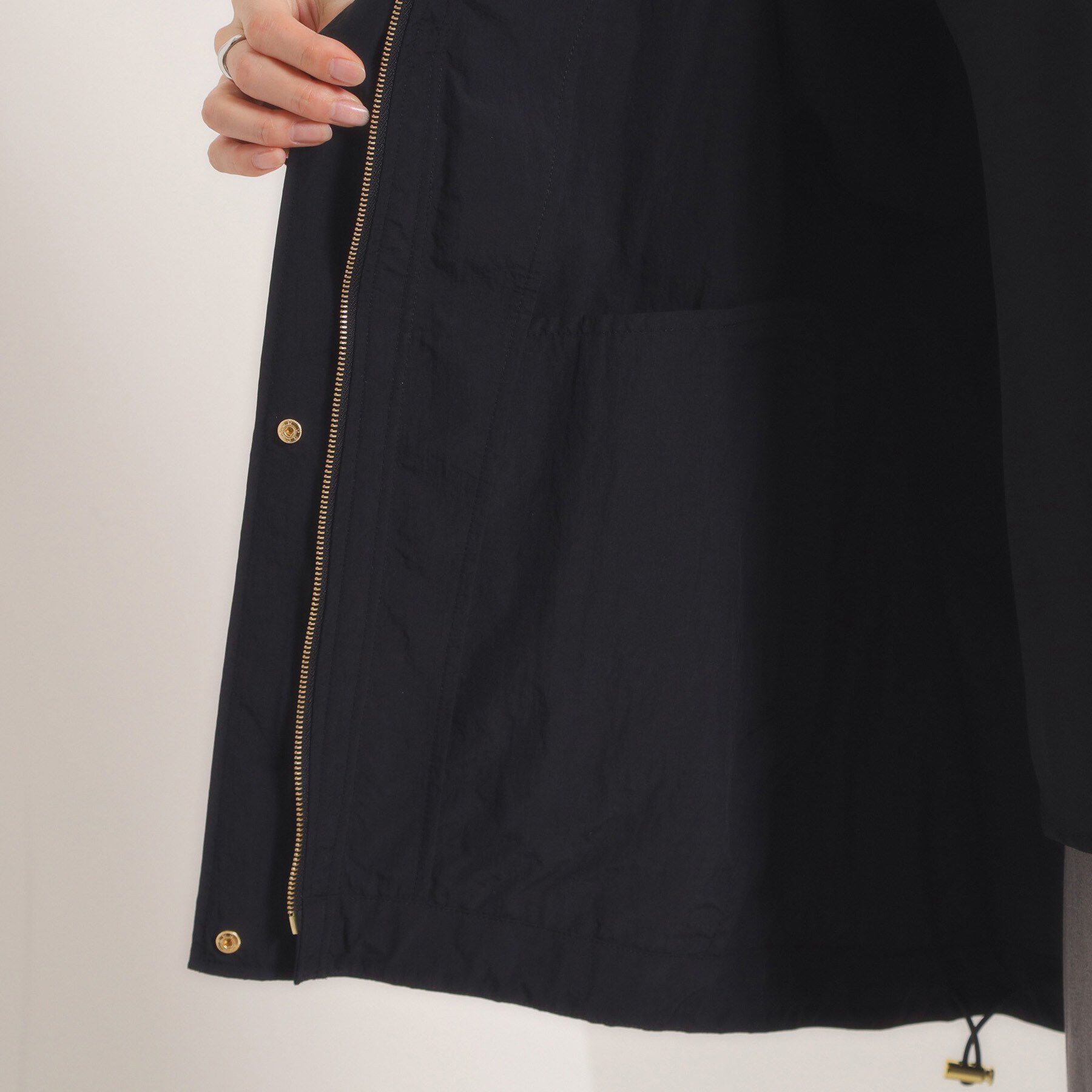 ITS&rsquo;DEMO「【手洗い可／シルエット調整可】ナイロンマンパ」|ブルゾン・スタジャン|