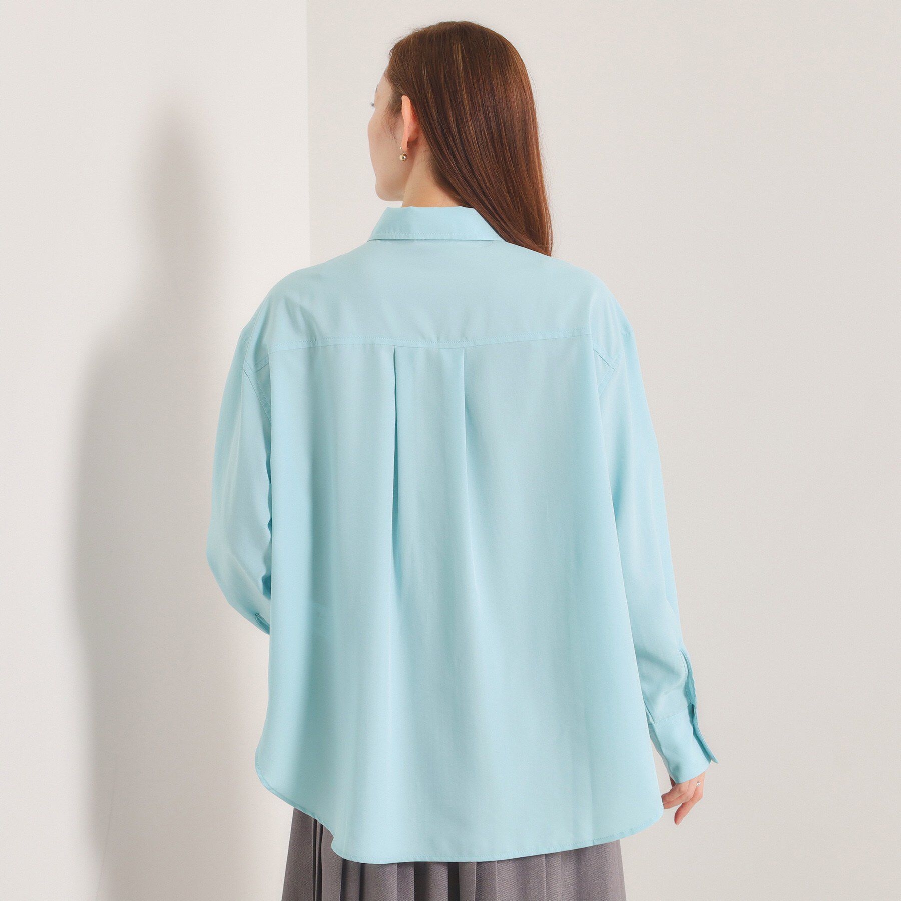 ITS&rsquo;DEMO「【接触冷感／吸水速乾／UV／洗濯機OK】袖2wayブラウス」|シャツ・ブラウス|