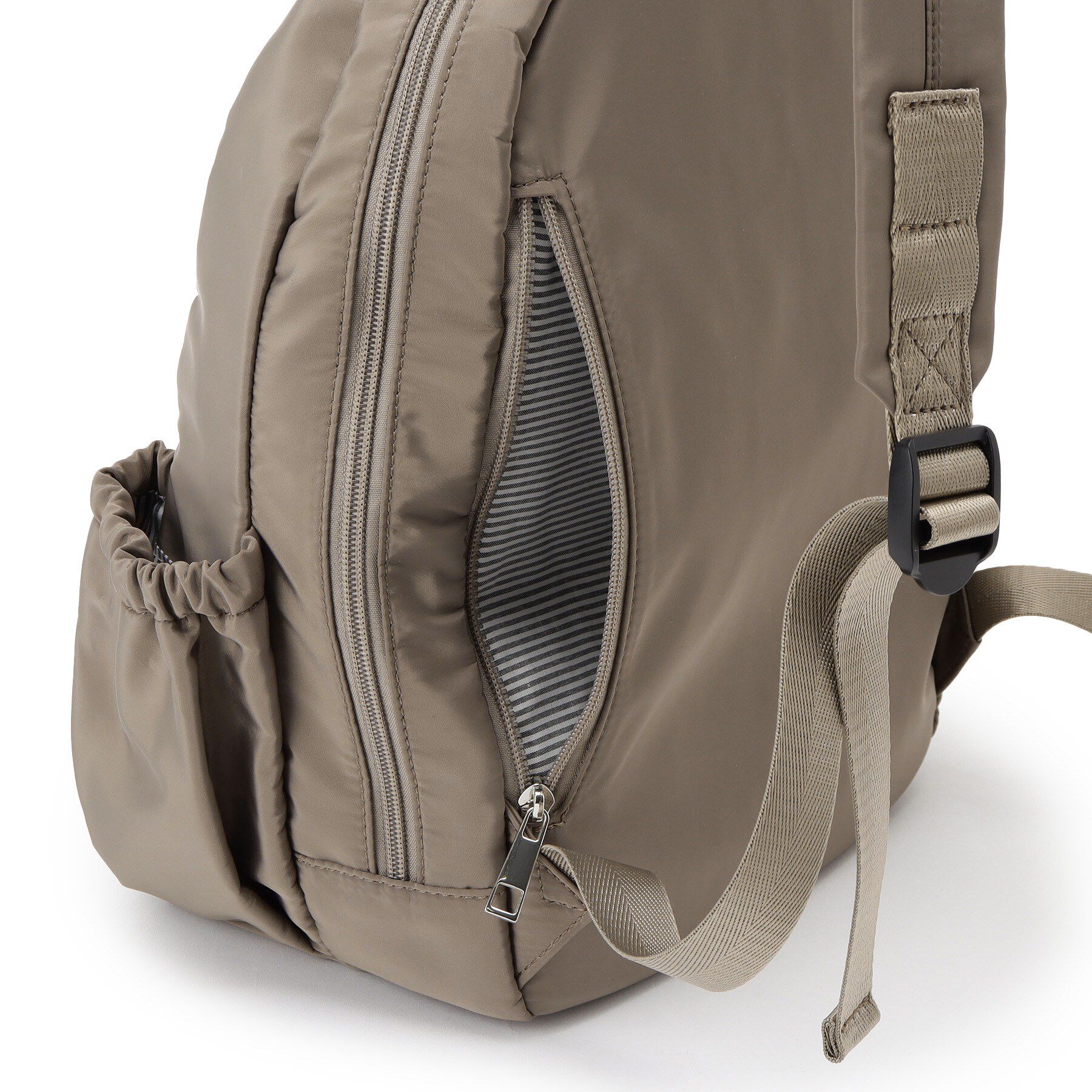 ITS&rsquo;DEMO「【6ポケット】裏地ストライプリュック」|リュック|