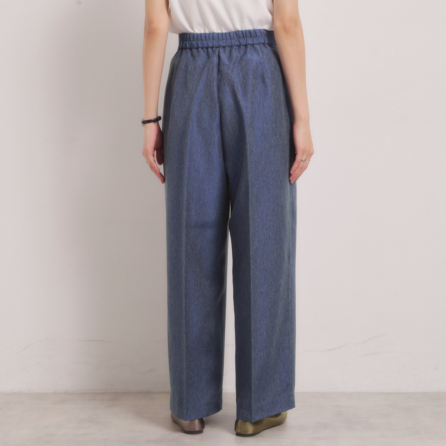 ITS&rsquo;DEMO「【洗濯機OK】デニム風ワイドパンツ」|その他|