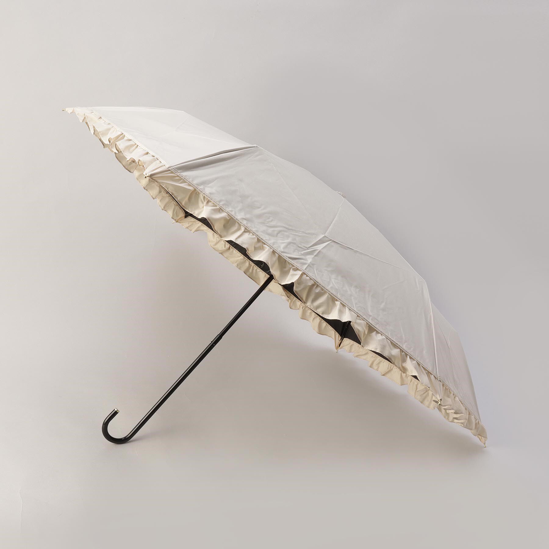 212 KITCHEN STORE「Wpc. 遮光クラシックフリルmini BE 日傘/折傘」|傘|