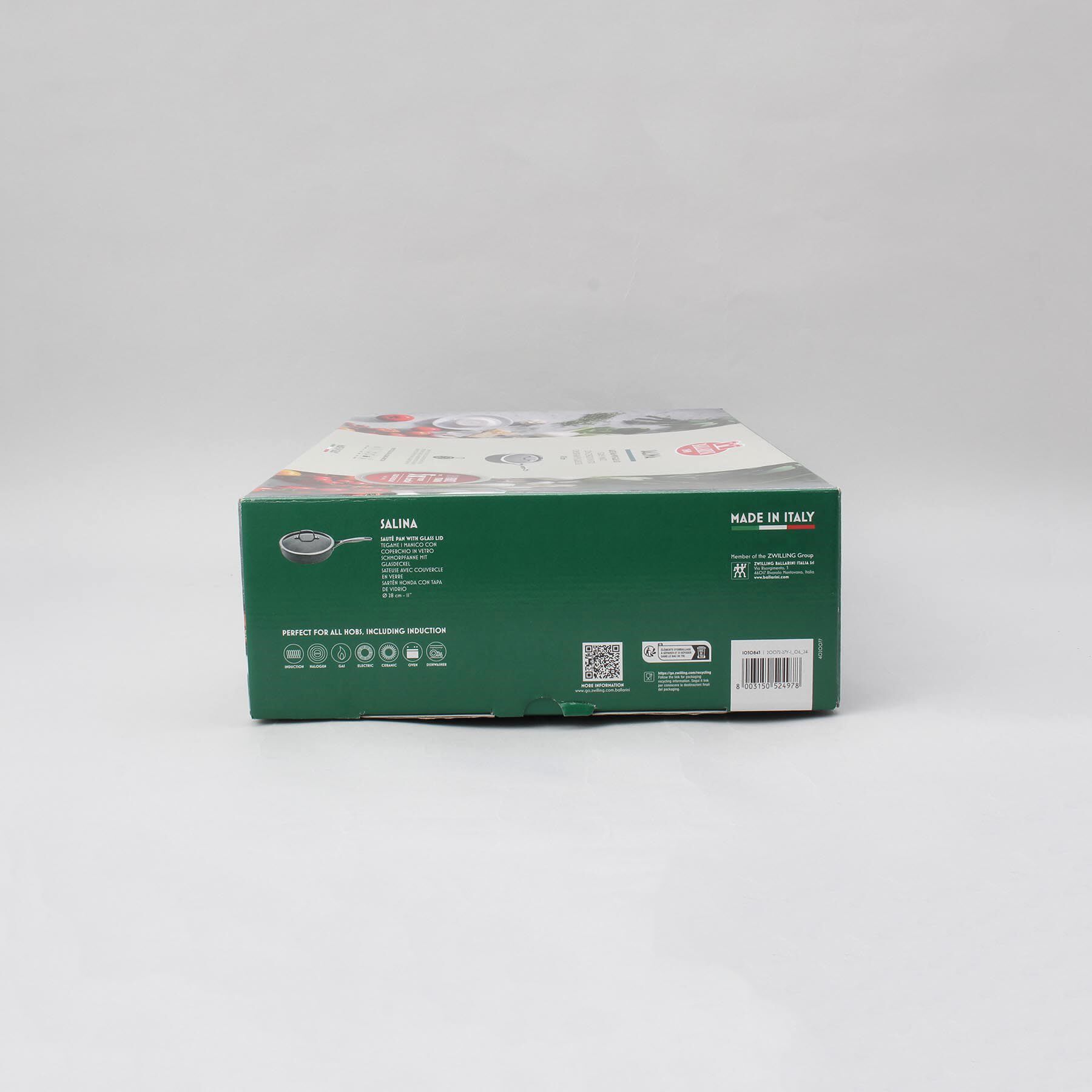 212 KITCHEN STORE「サリーナ セラミックフライパン深型ガラス蓋付き 28センチ ＜BALLARINI バッラリーニ＞」|食器・キッチングッズ|