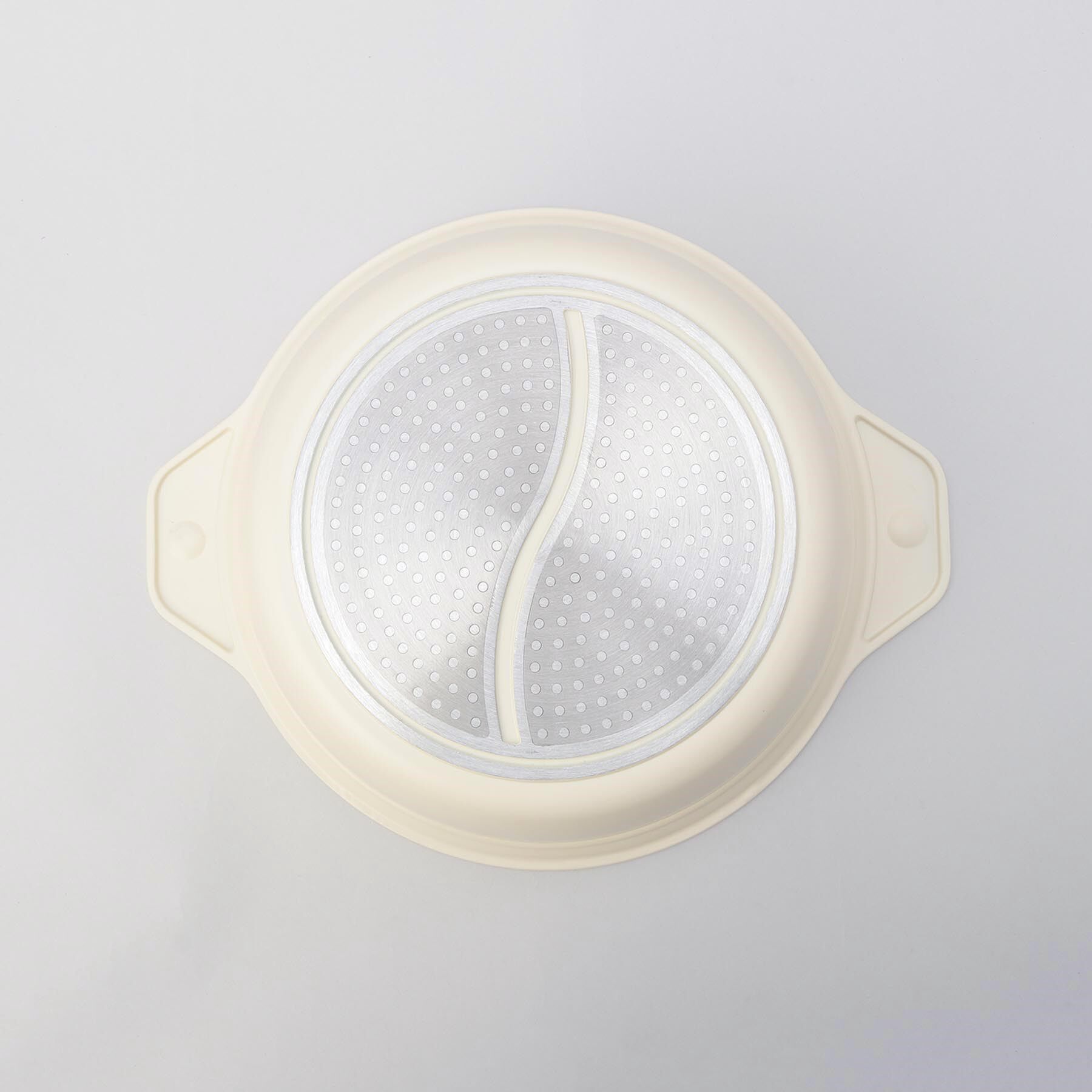 212 KITCHEN STORE「フィオーレ セラミック加工IH対応ガラス蓋付二食鍋28cm」|食器・キッチングッズ|