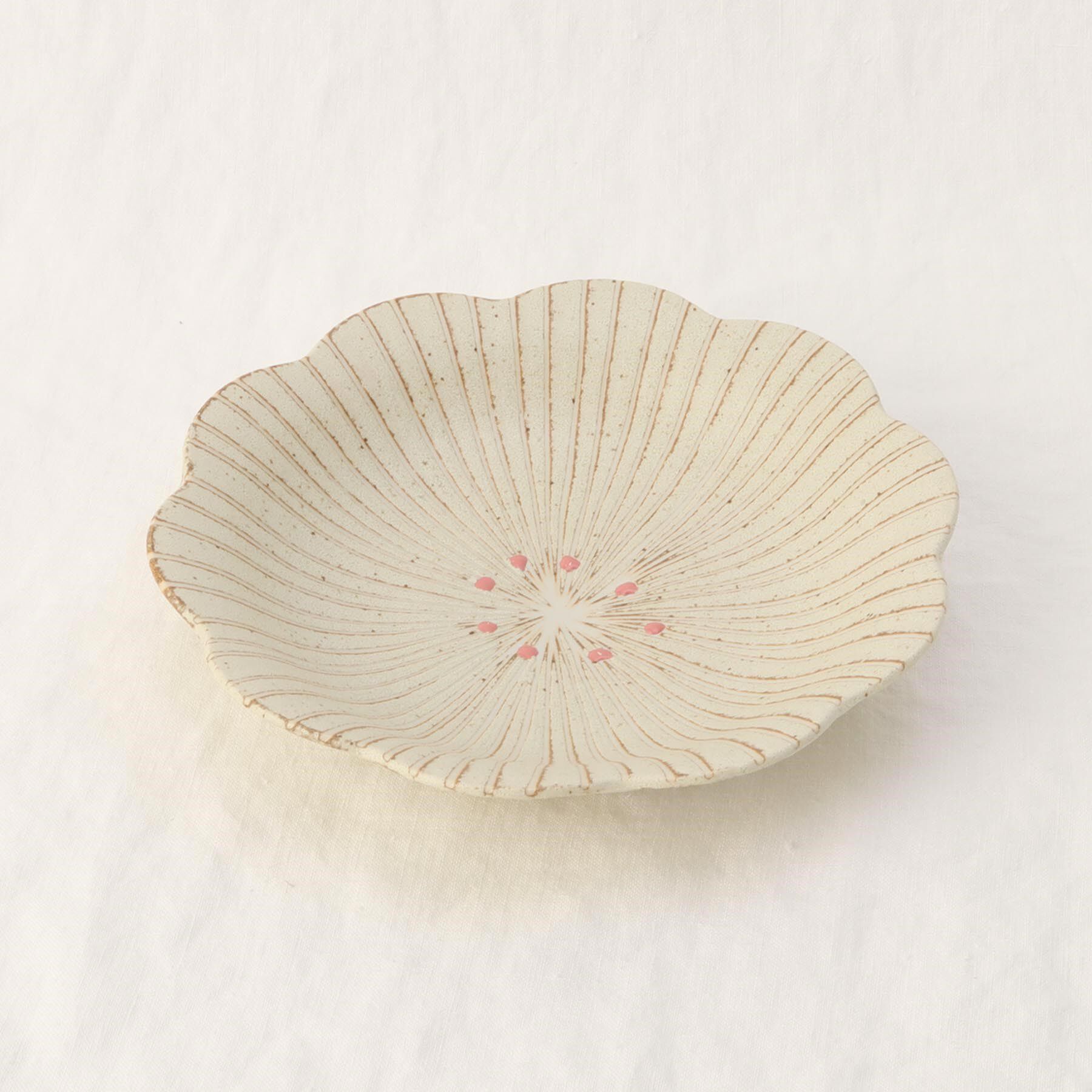 212 KITCHEN STORE「はなこまち 深皿 白」|食器・キッチングッズ|