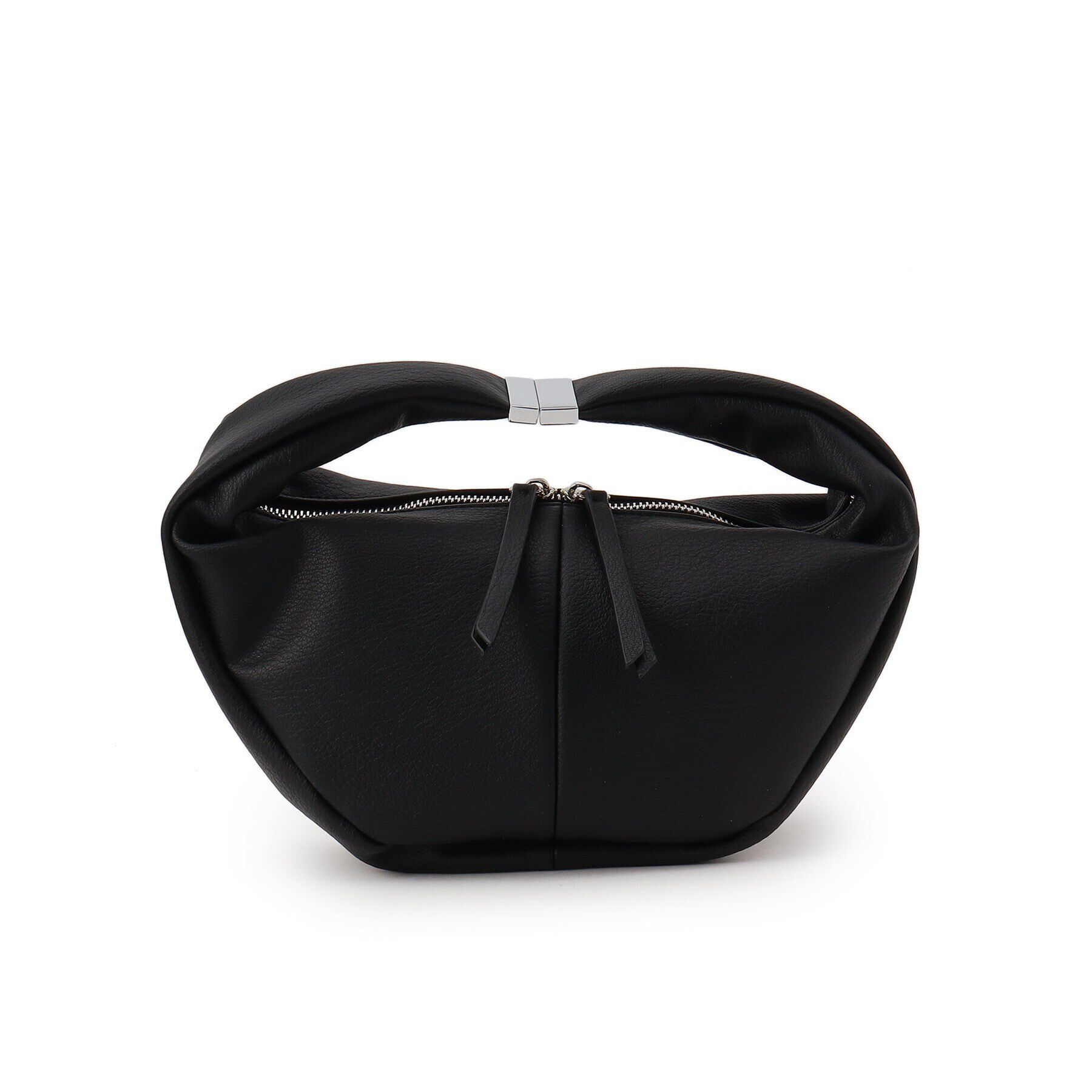 Ober Tashe「横型ワンハンドル手提げ」|ハンドバッグ|ブラック(019)