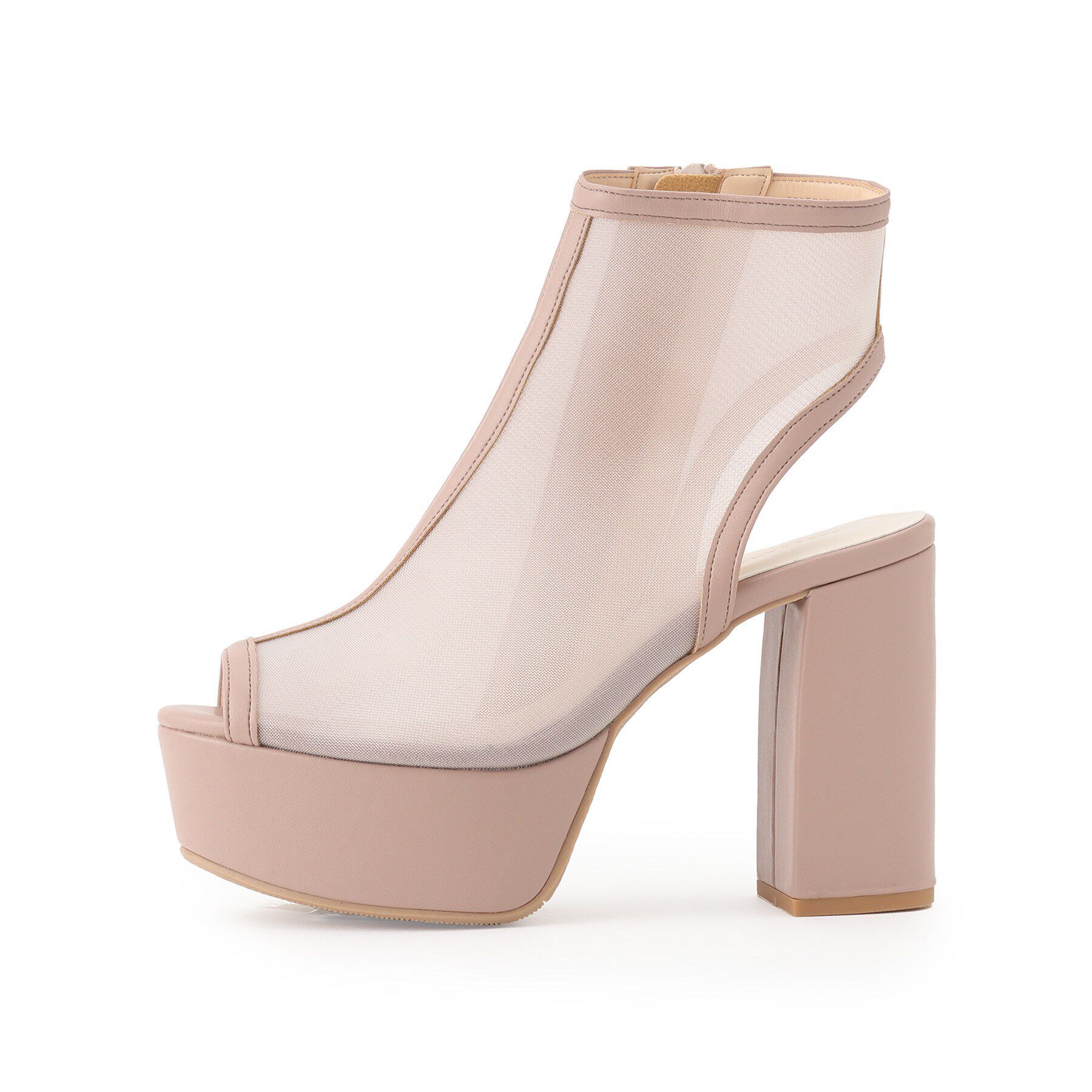 ESPERANZA「厚底ラク盛りブーツヒールサンダル」|ショートブーツ|