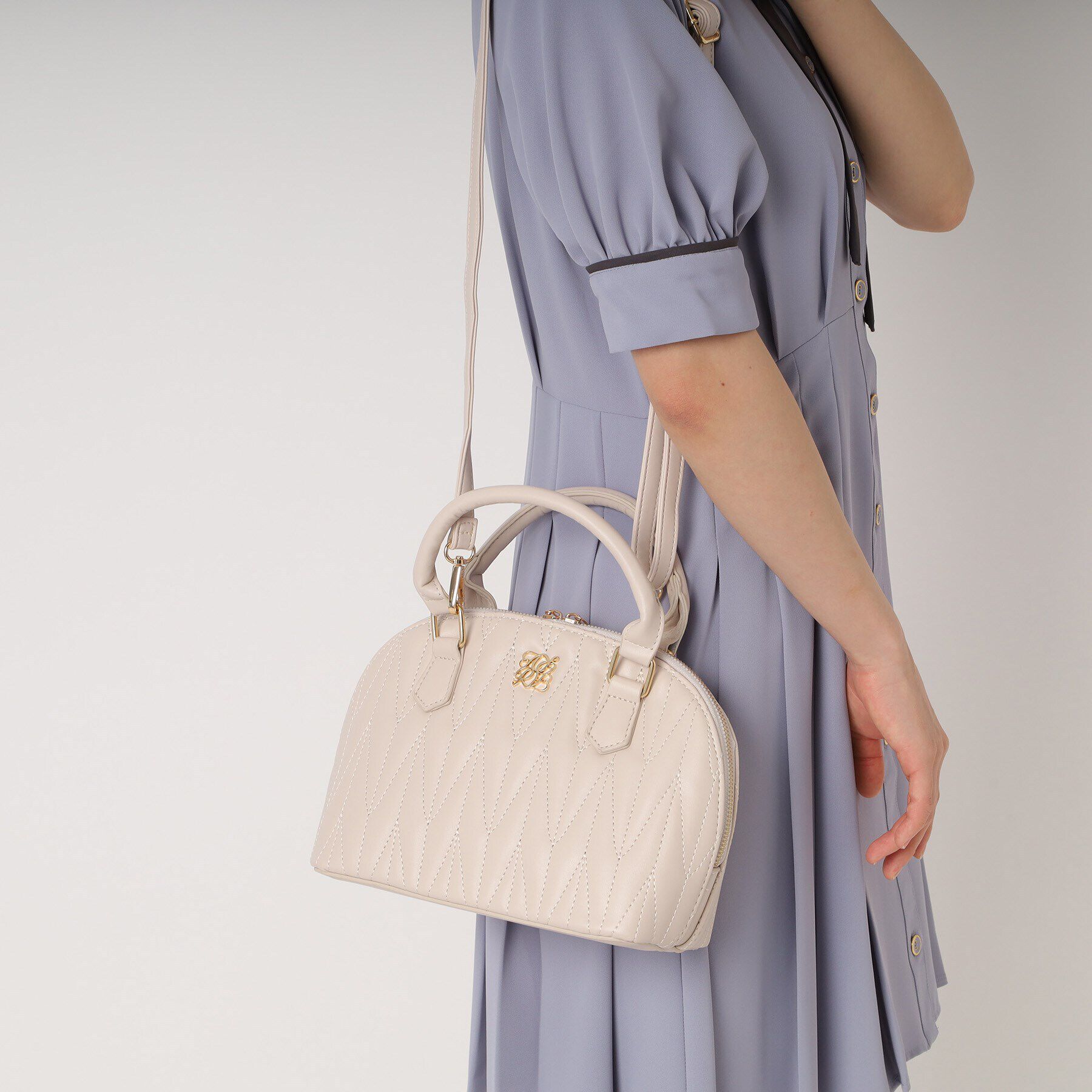 Ober Tashe「キルティング 2WAY ショルダーバッグ ボストン」|ショルダー・メッセンジャー|