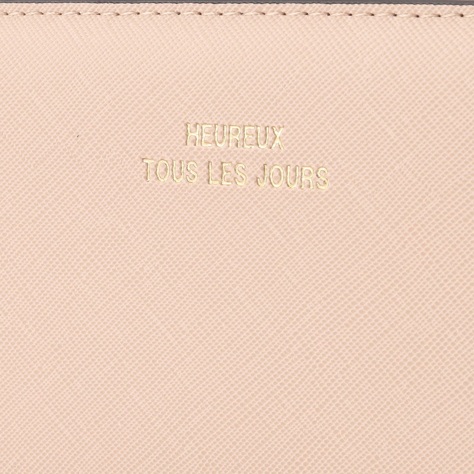 Ober Tashe「角シボロングラウンド長財布」|財布|