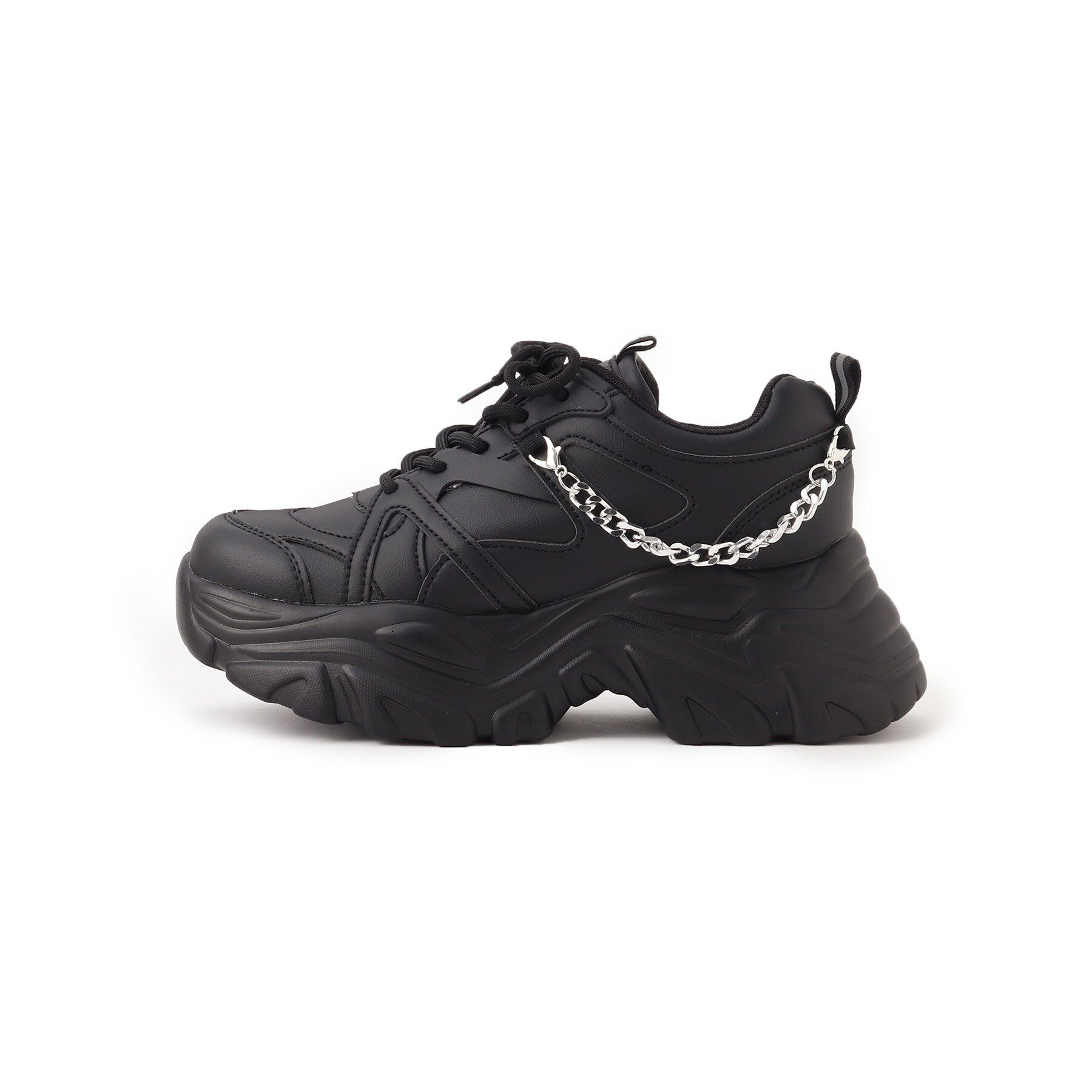 csT&P「【2WAYチェーン付き】軽量ボリュームソール厚底スニーカー」|スニーカー|