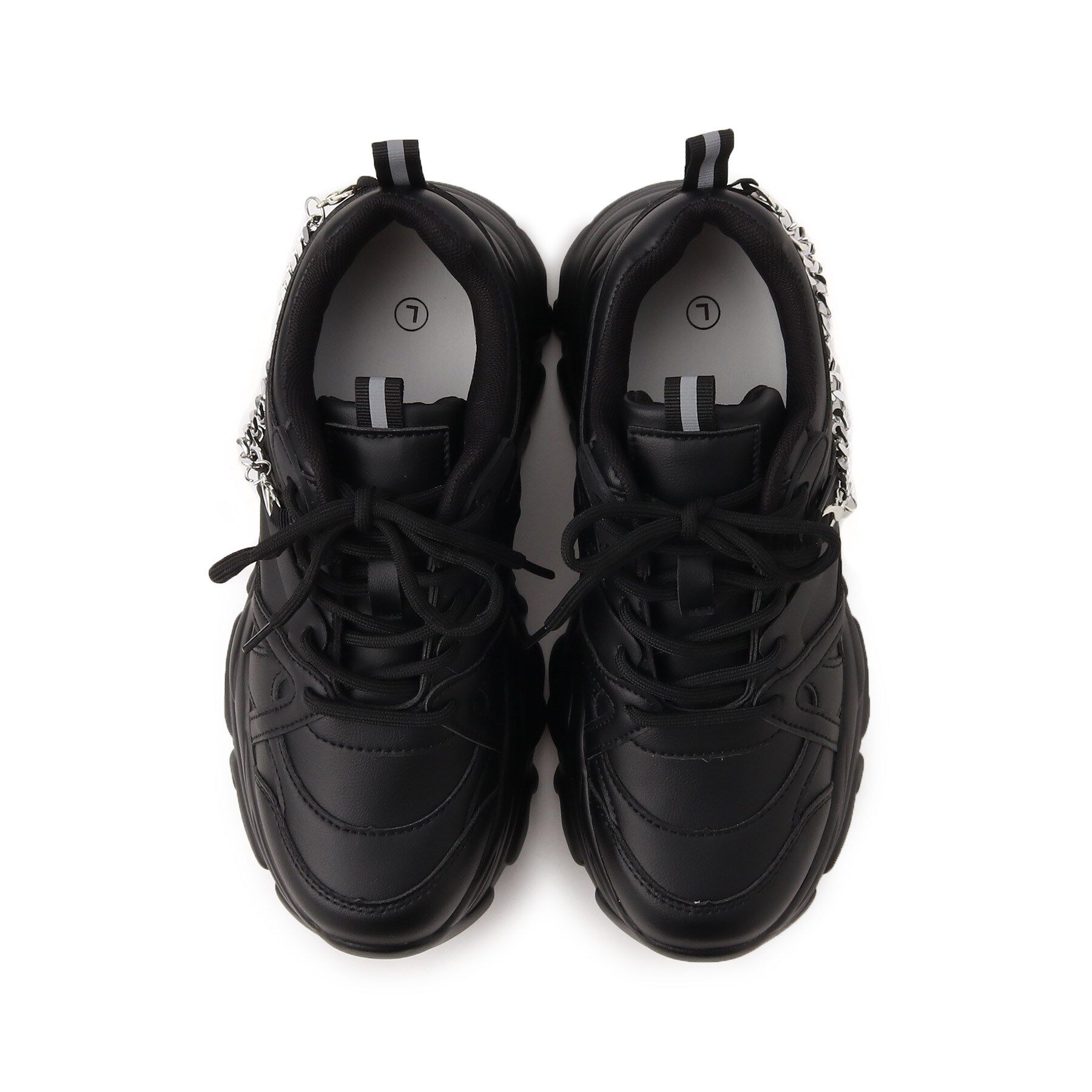 csT&P「【2WAYチェーン付き】軽量ボリュームソール厚底スニーカー」|スニーカー|