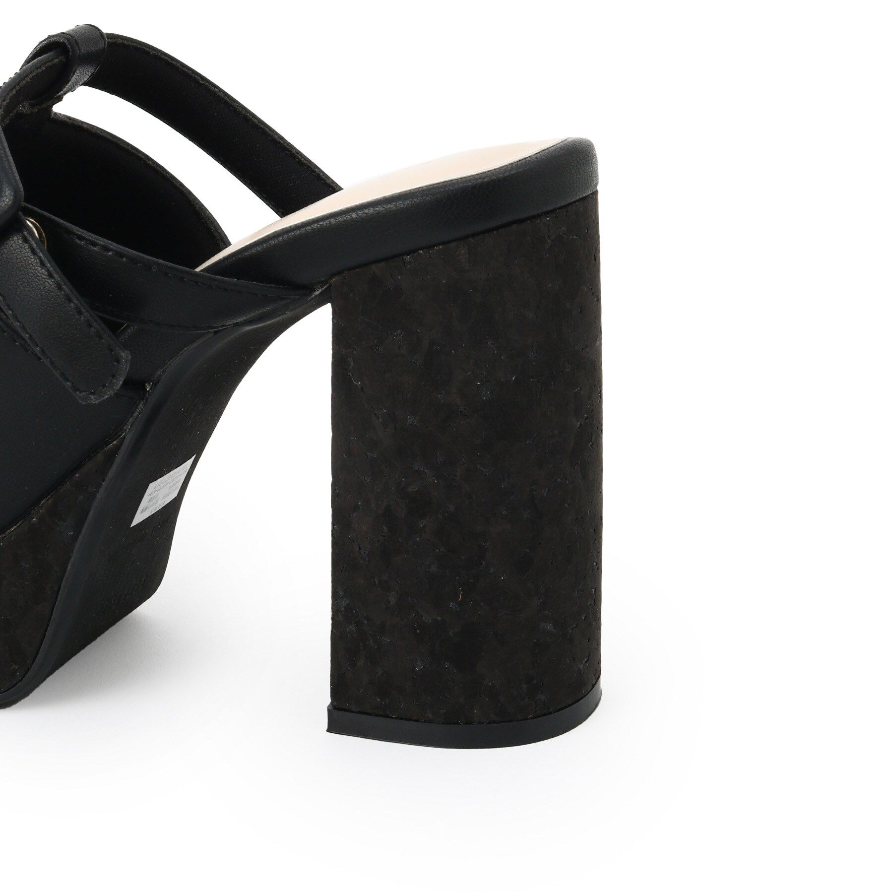 ESPERANZA「ミニバックルコルクヒールミュール」|サンダル|