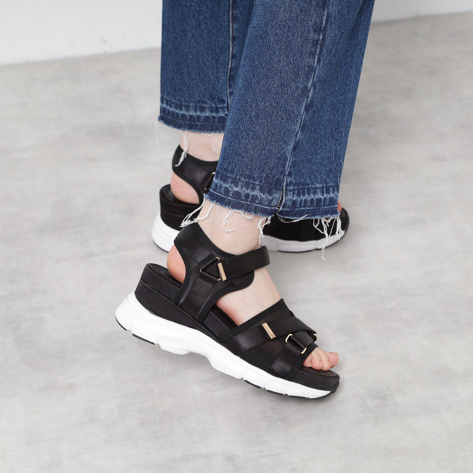 ESPERANZA「チュールベルトスポサン」|サンダル|