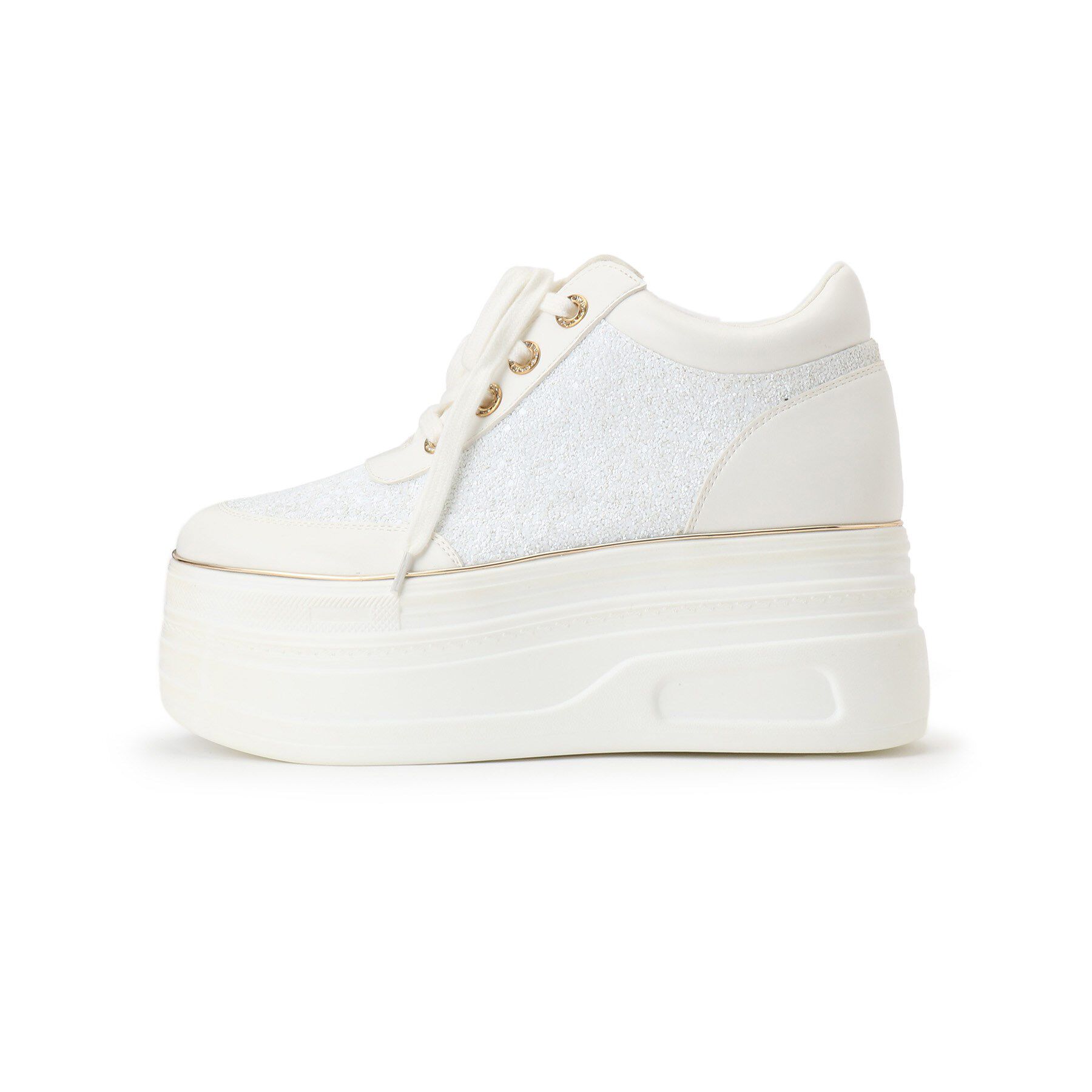 ESPERANZA「ゴールドライン厚底フラットスニーカー」|スニーカー|