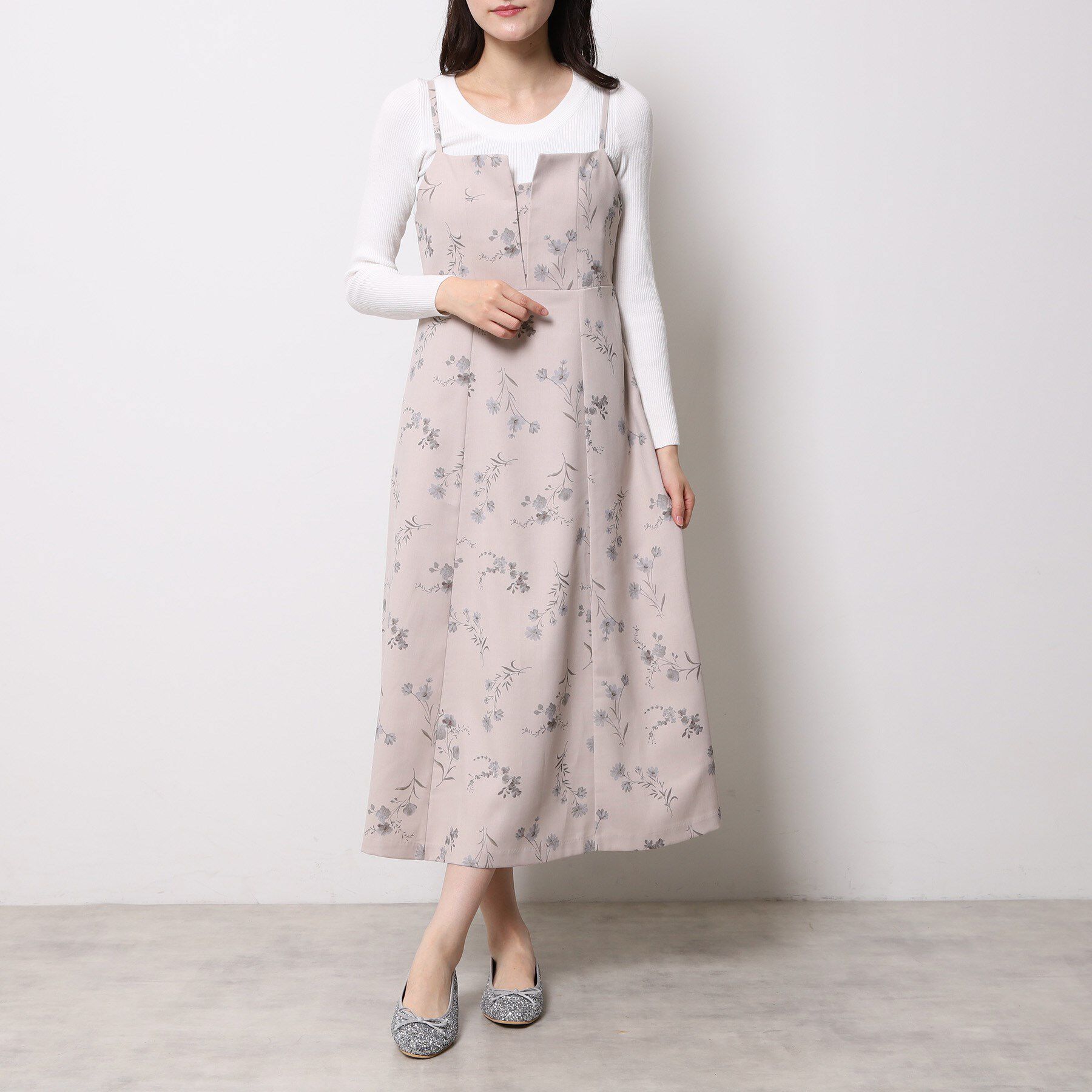 ESPERANZA「【EC限定カラーあり】グリッターバレエシューズ」|パンプス|