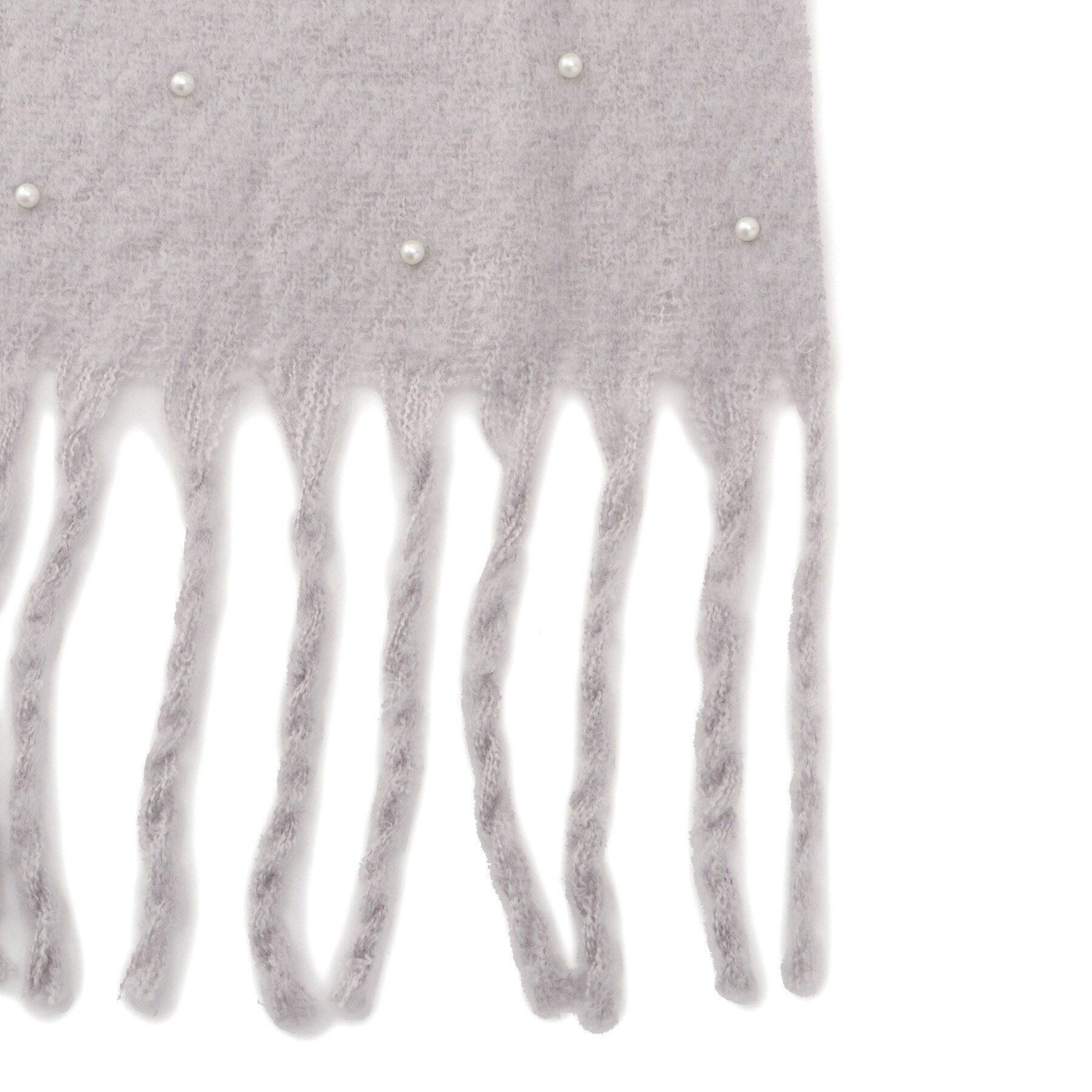 Ober Tashe「フェイクパール使いストール」|ストール|