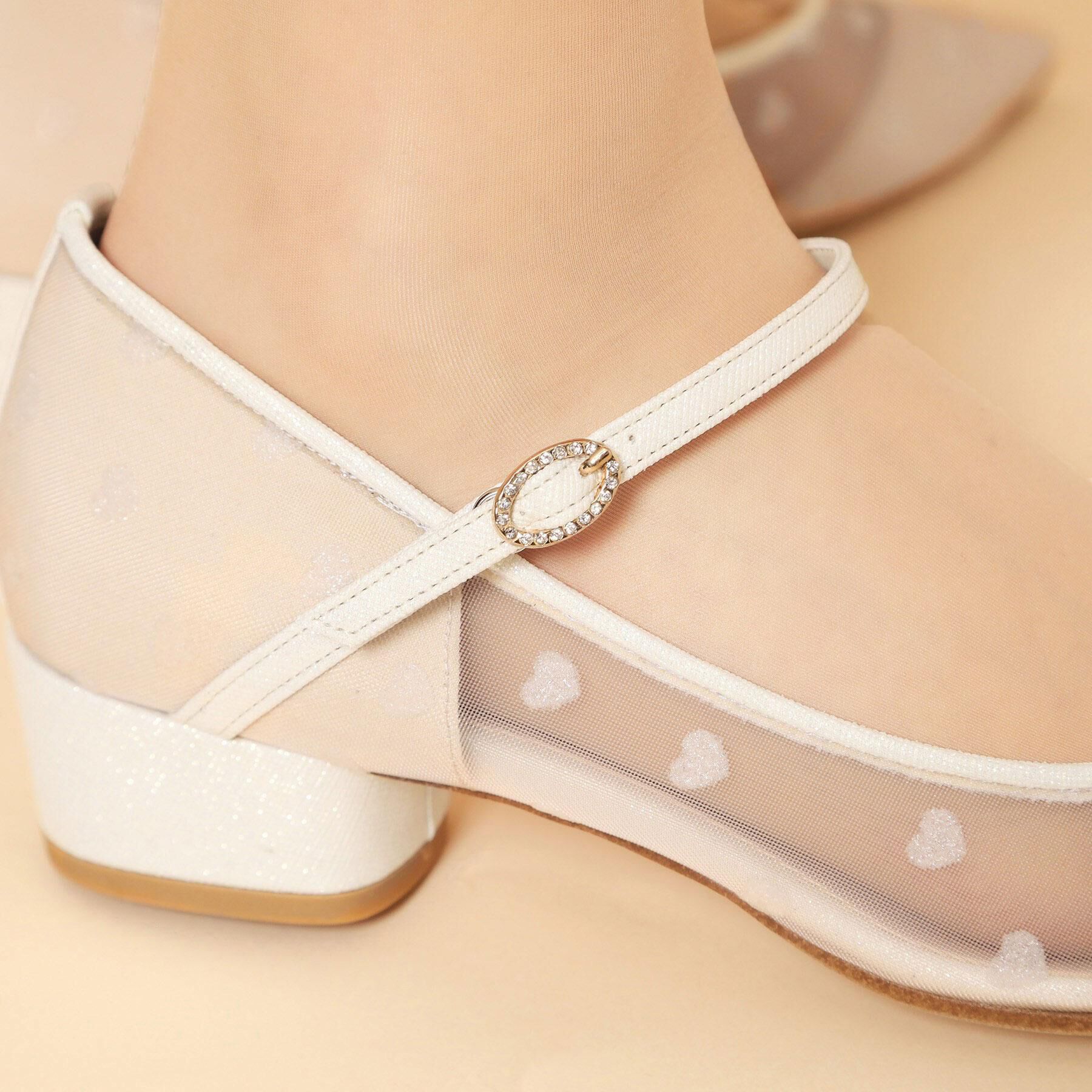 ESPERANZA「甲ストラップシアーパンプス」|パンプス|