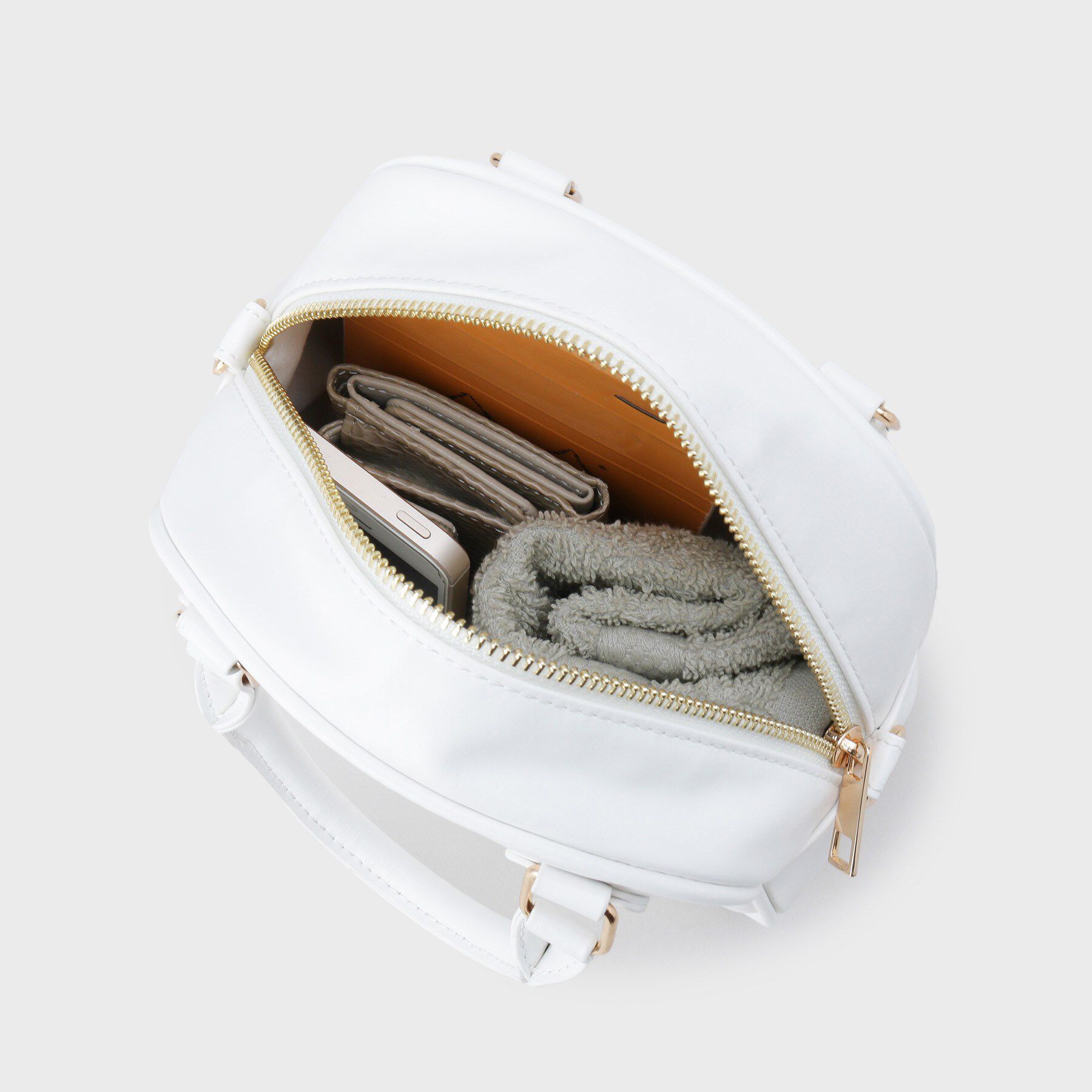 ESPERANZA「ハートチャーム付ミニボストンバッグ」|ショルダー・メッセンジャー|