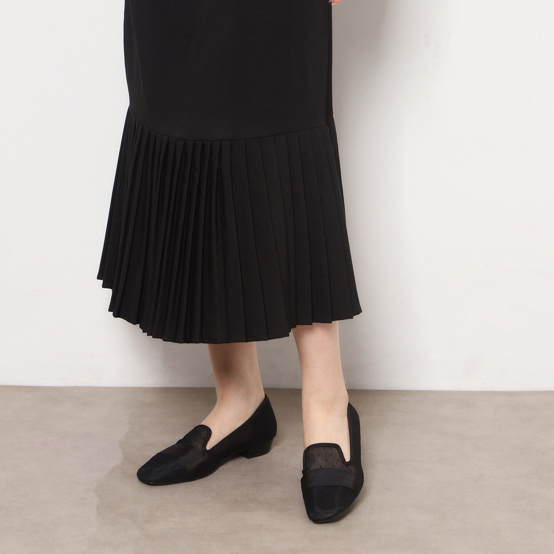 ESPERANZA「2WAYフリルフラットオペラシューズ」|その他|