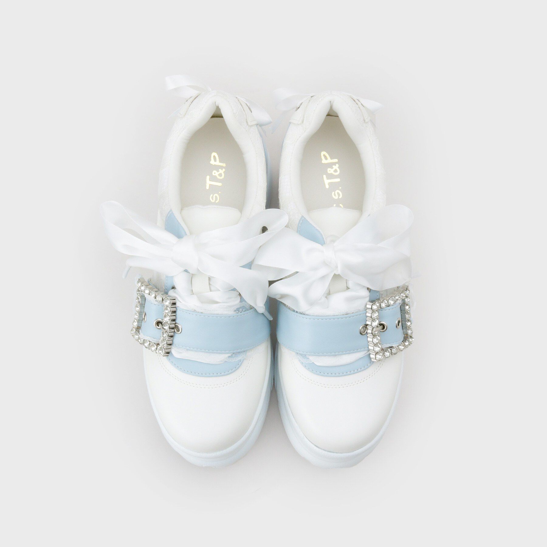 csT&P「夢見る厚底十字架キラキラスニーカー」|スニーカー|