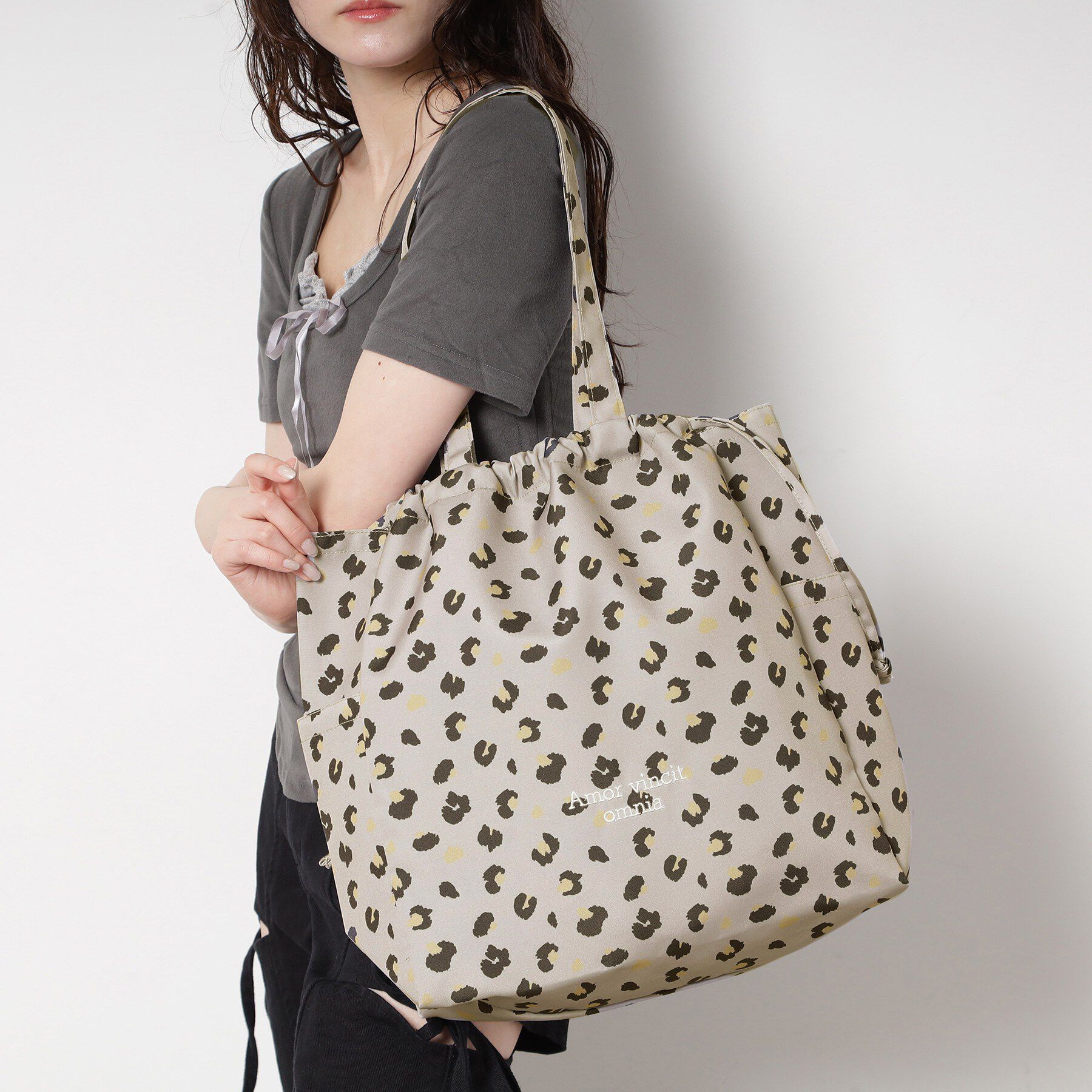 Ober Tashe「アニマルプリントトート」|トートバッグ|