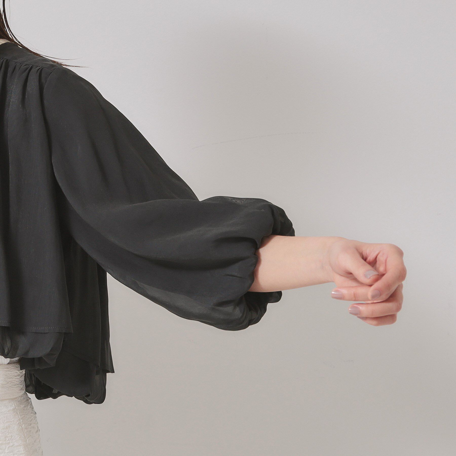 SunaUna「【軽羽織り】クロプトブルゾン」|ブルゾン・スタジャン|