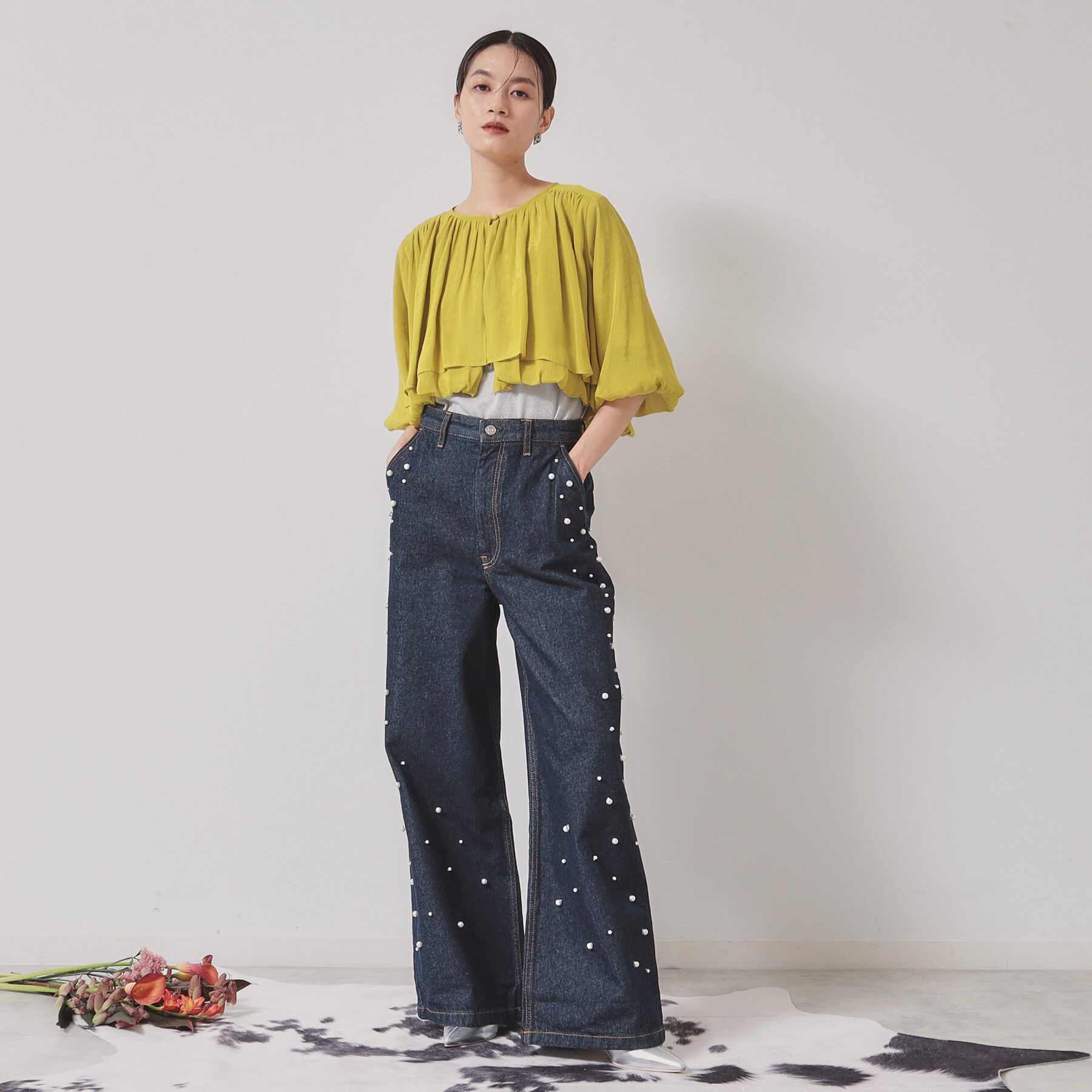 SunaUna「【軽羽織り】クロプトブルゾン」|ブルゾン・スタジャン|