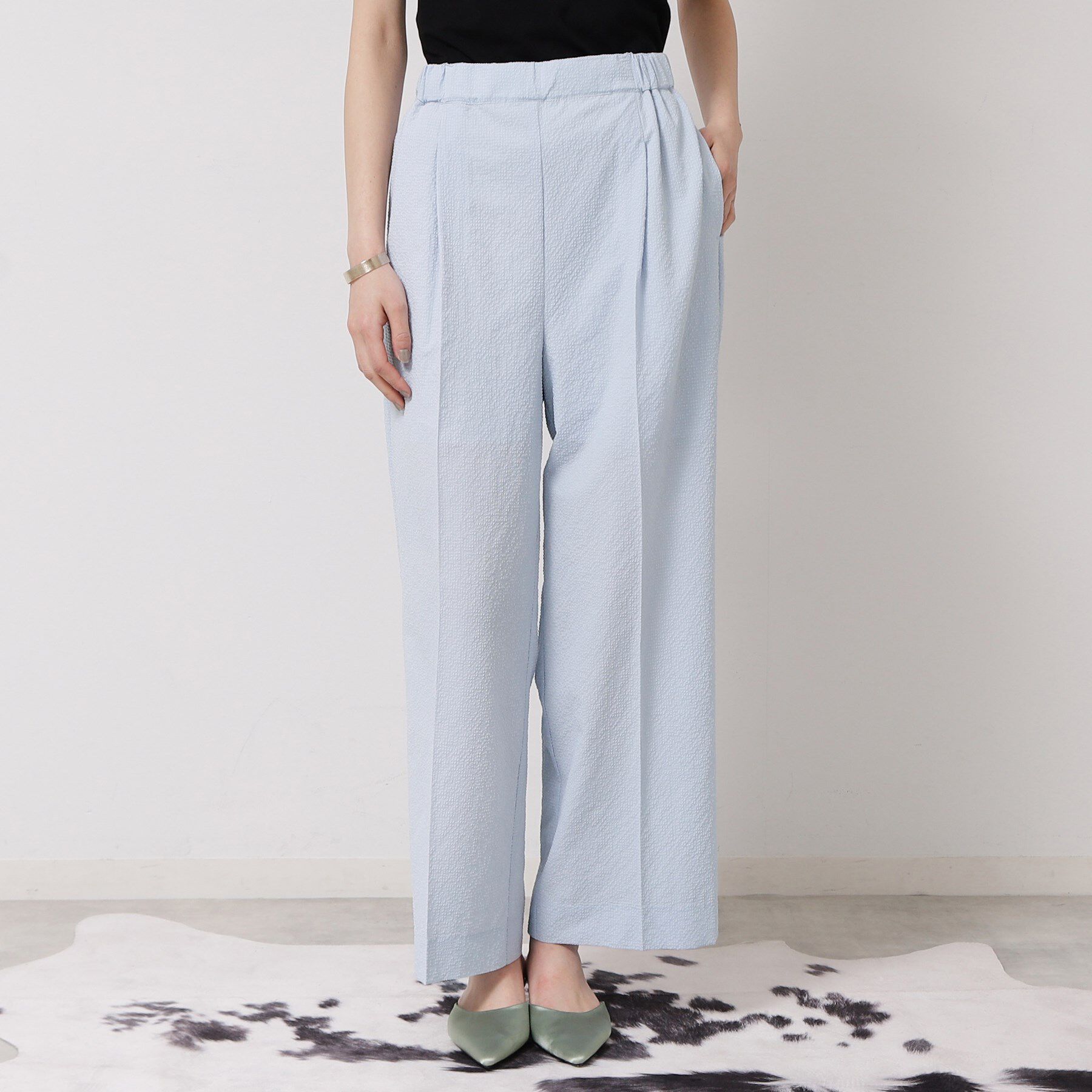 SunaUna「【ウエストゴム】ワイドパンツ」|その他|