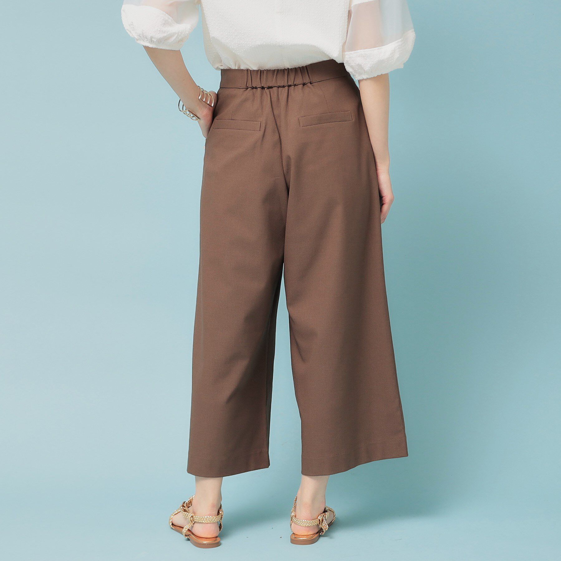 SunaUna「【ウエストゴム】ガウチョパンツ」|その他|