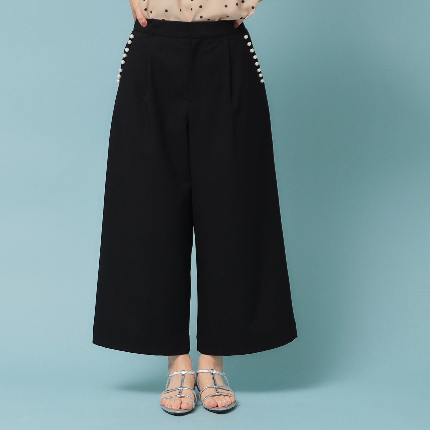 SunaUna「【ウエストゴム】ガウチョパンツ」|その他|