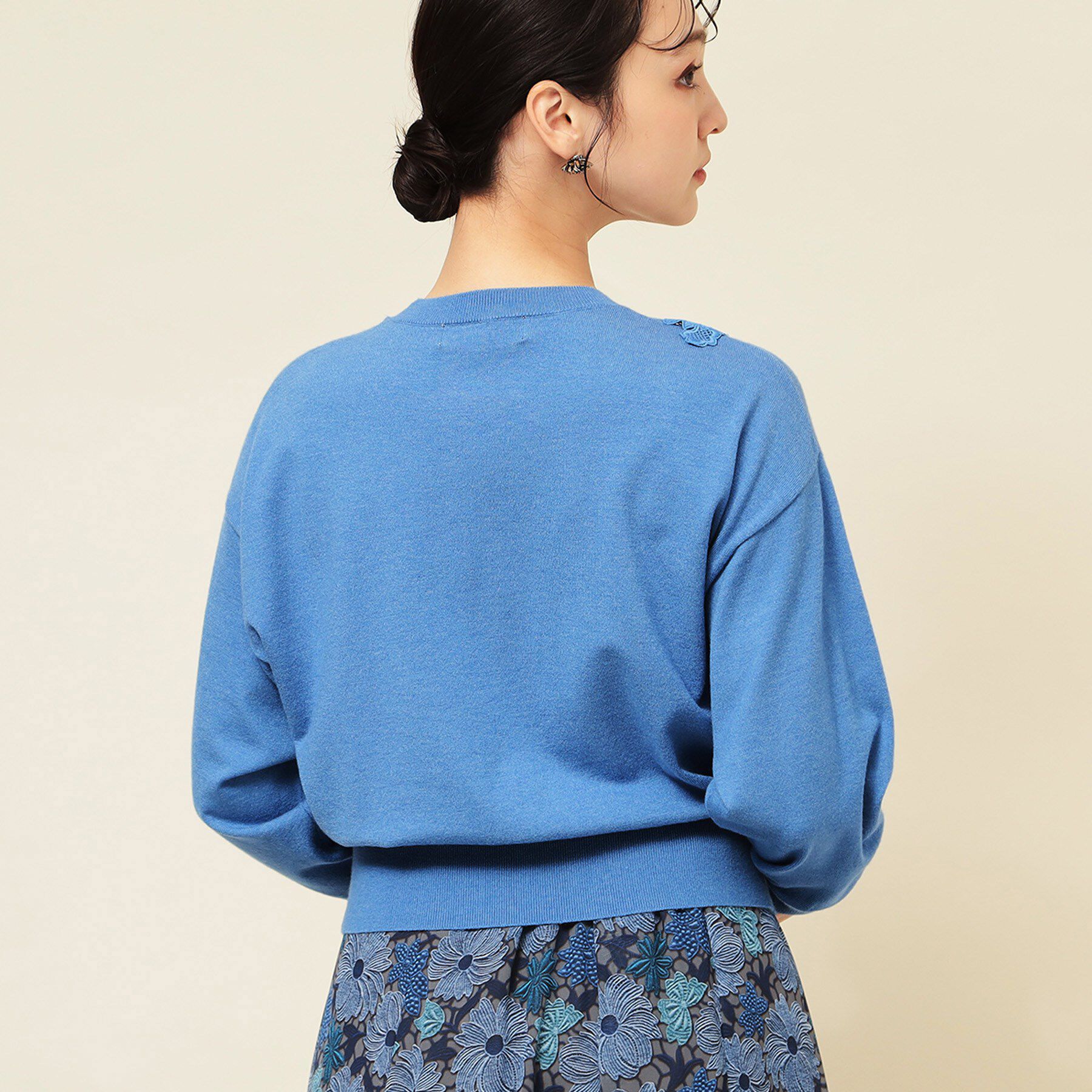 SunaUna「【COLLECTION LINE】レースニット」|ニット・セーター|