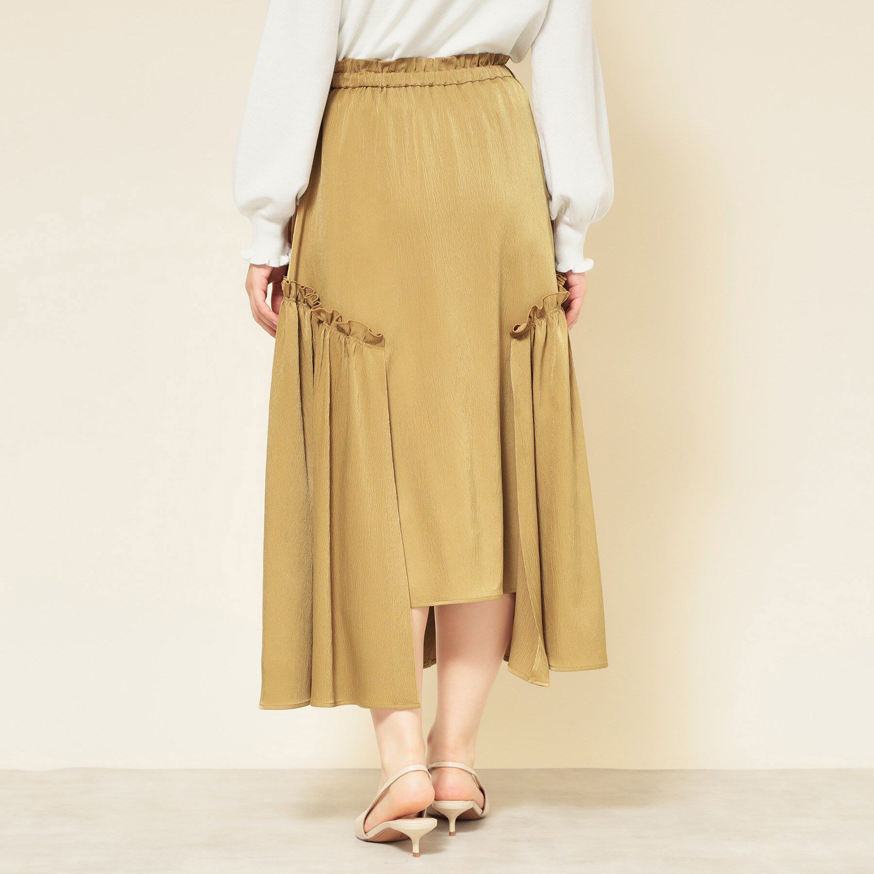 SunaUna「【COLLECTION LINE】アシメフレアスカート」|スカート|