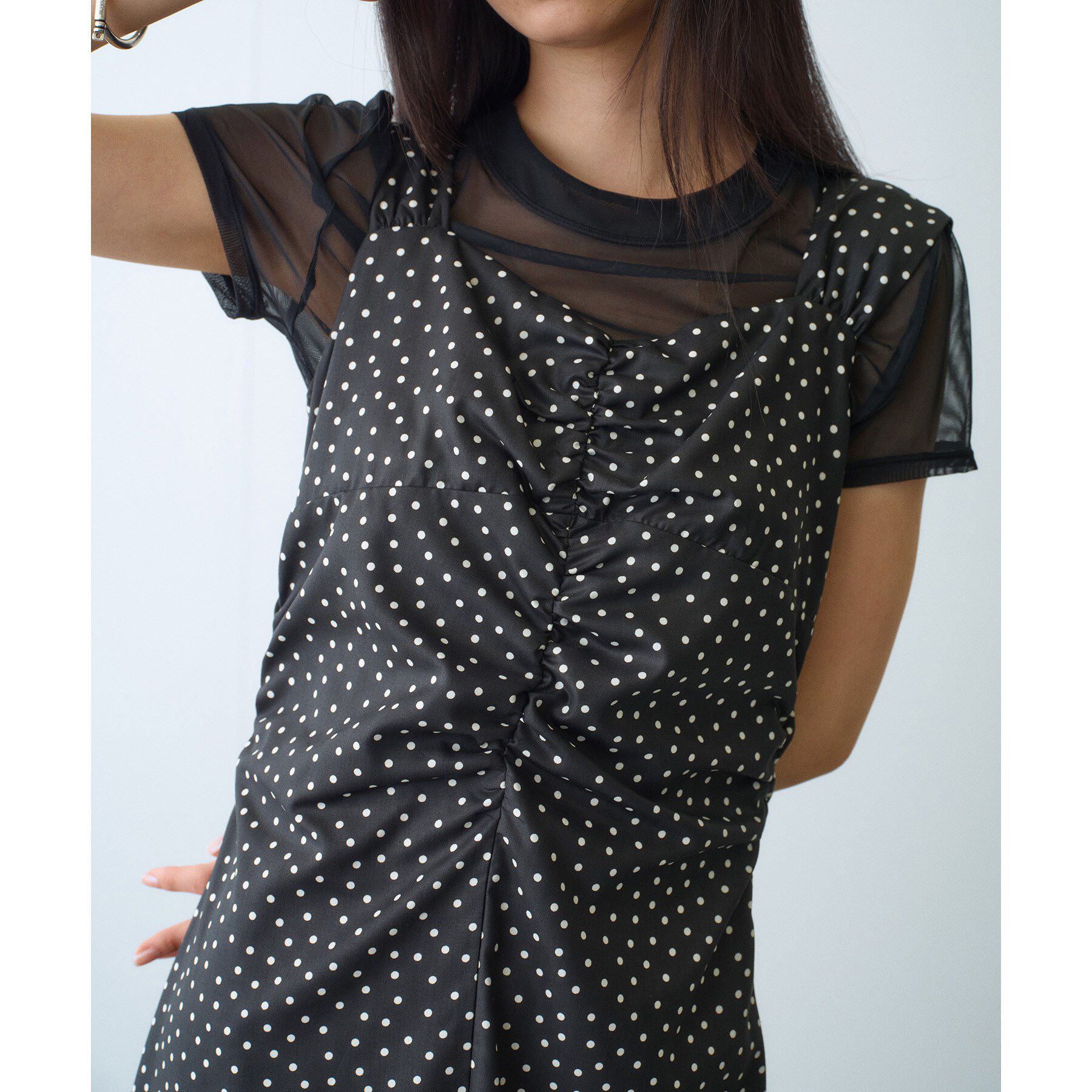 CODE A「polka dot dress」|ワンピース|