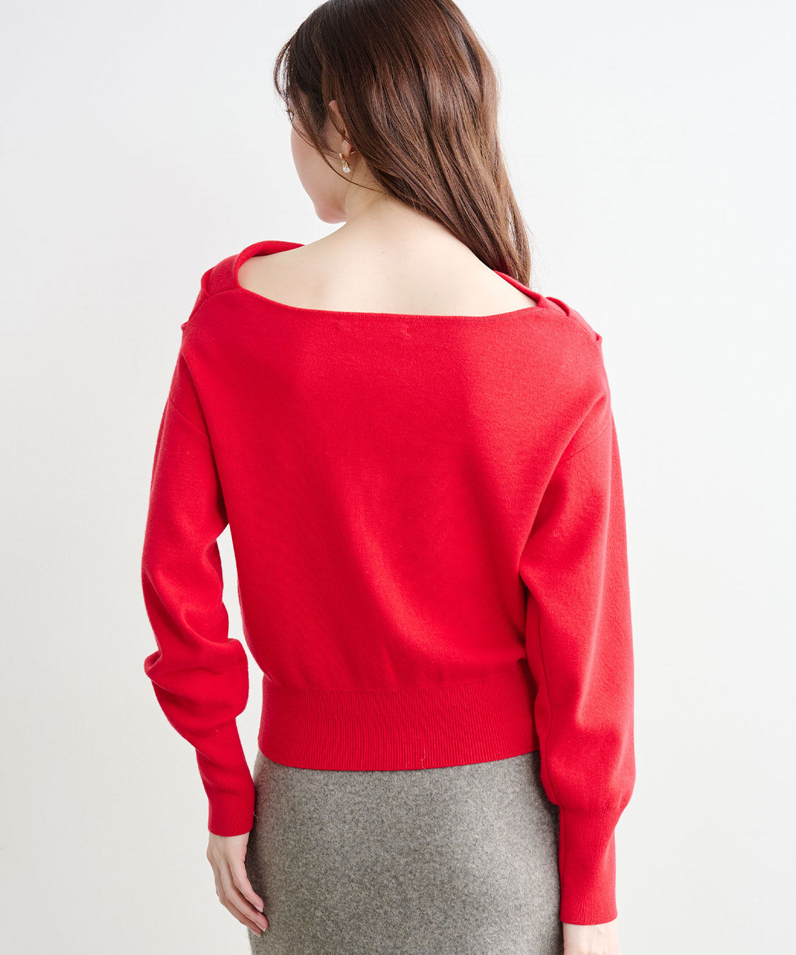 COCO DEAL「ドレープオフショルニット」|ニット・セーター|